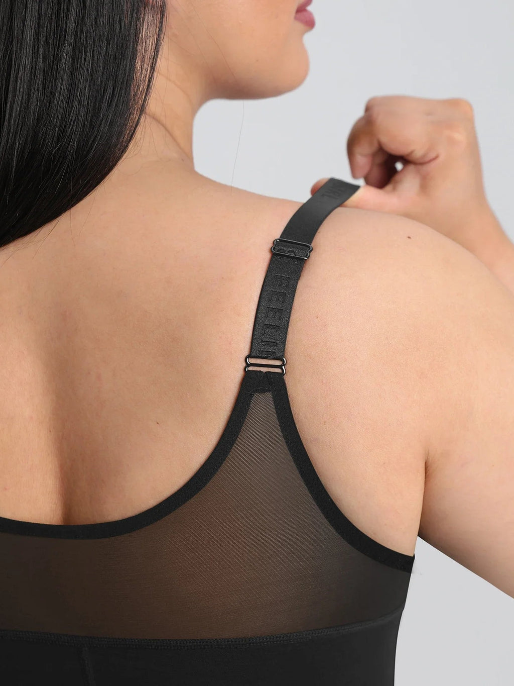 Feelingirl Full-Coverage Chest Faja Tummy Control Butt Lift Bodysuit