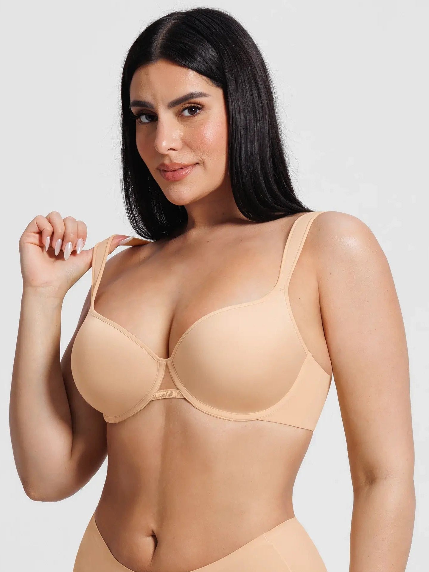 Feelingirl Full Coverage Memory Foam Underwear Bra