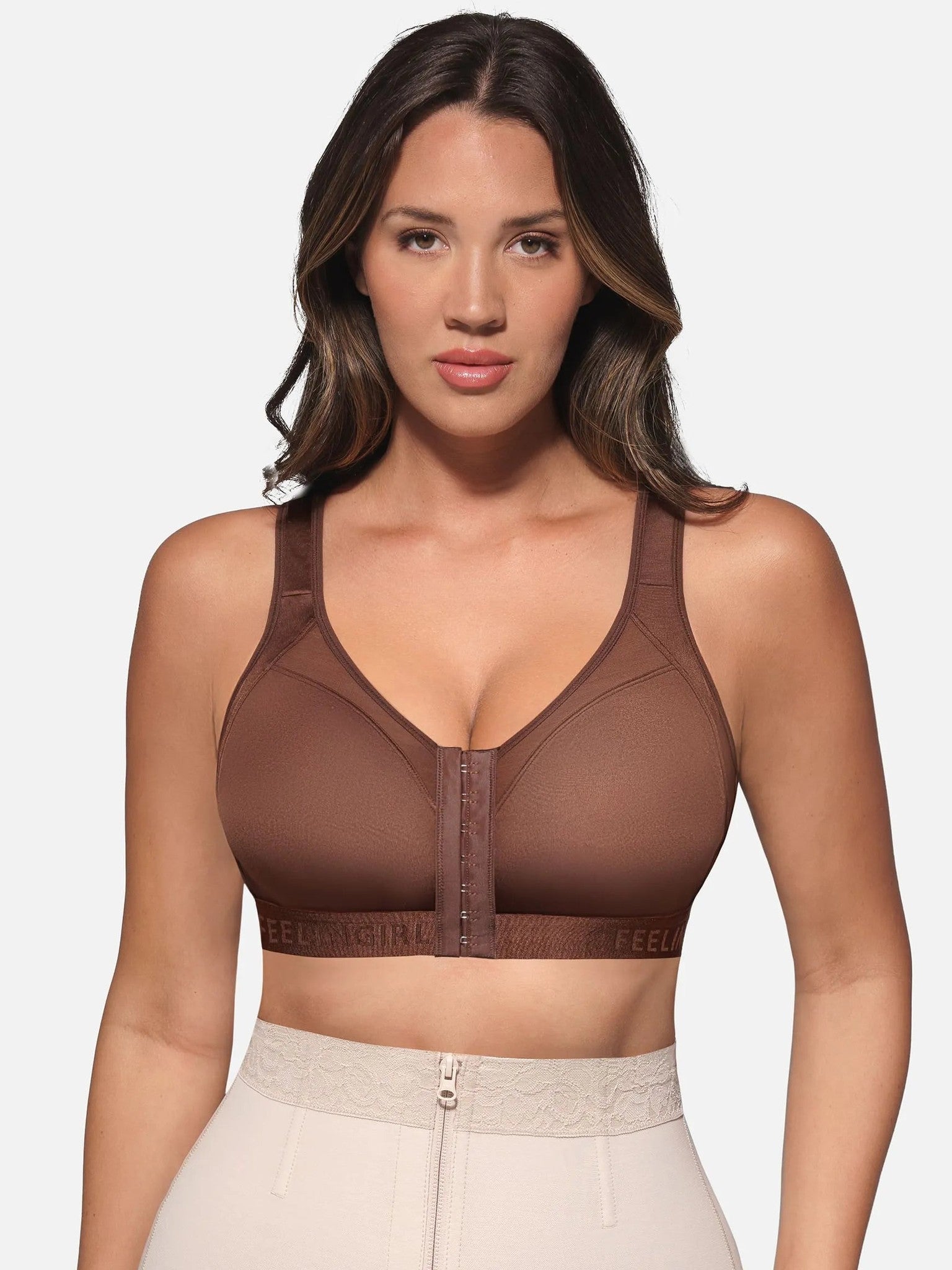 Feelingirl Full Coverage Post-Surgery Bra