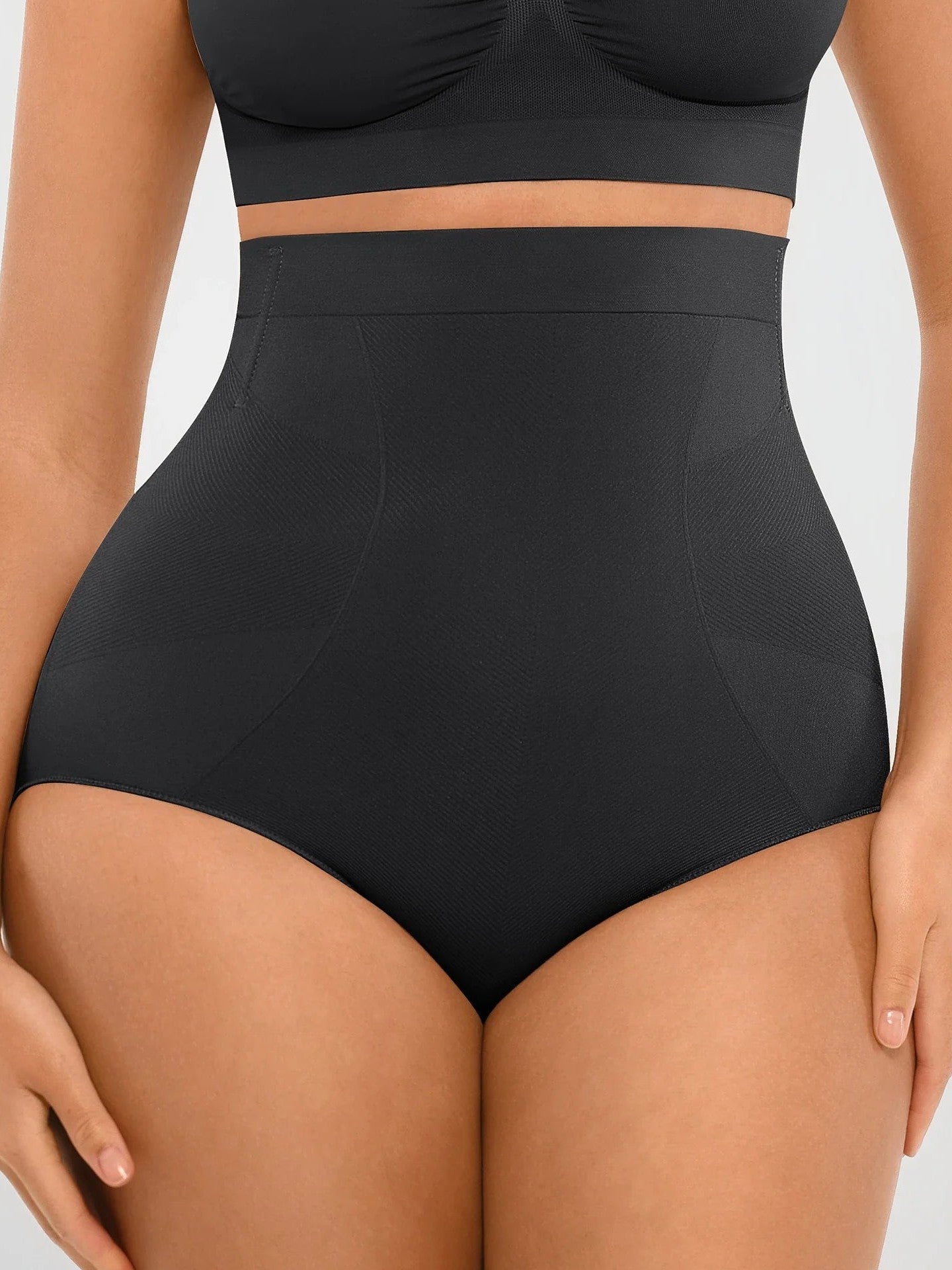 High-Waisted Tummy Control Seamless Briefs