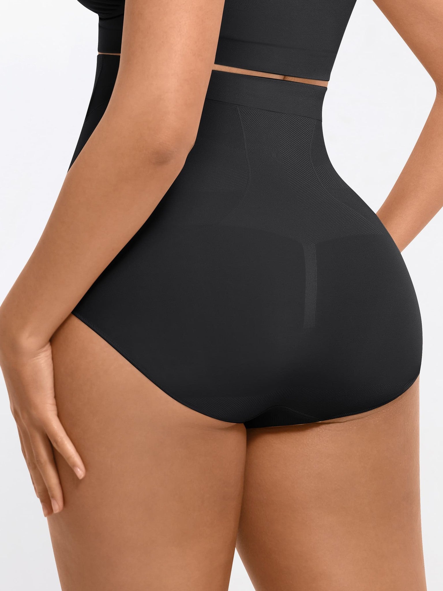 High-Waisted Tummy Control Seamless Briefs