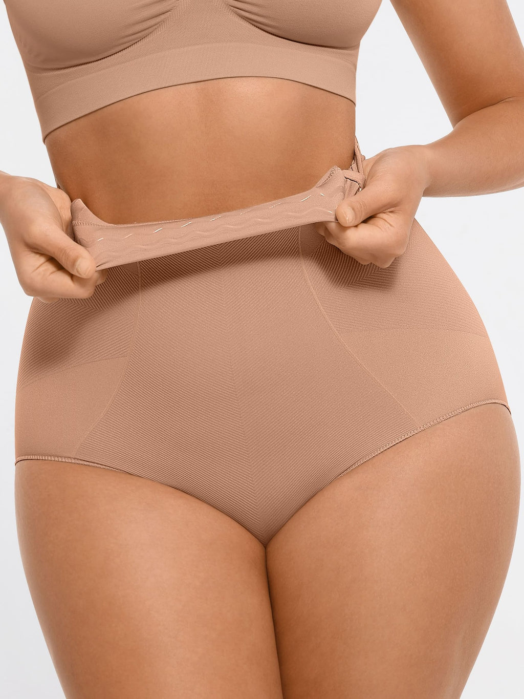 High-Waisted Tummy Control Seamless Briefs