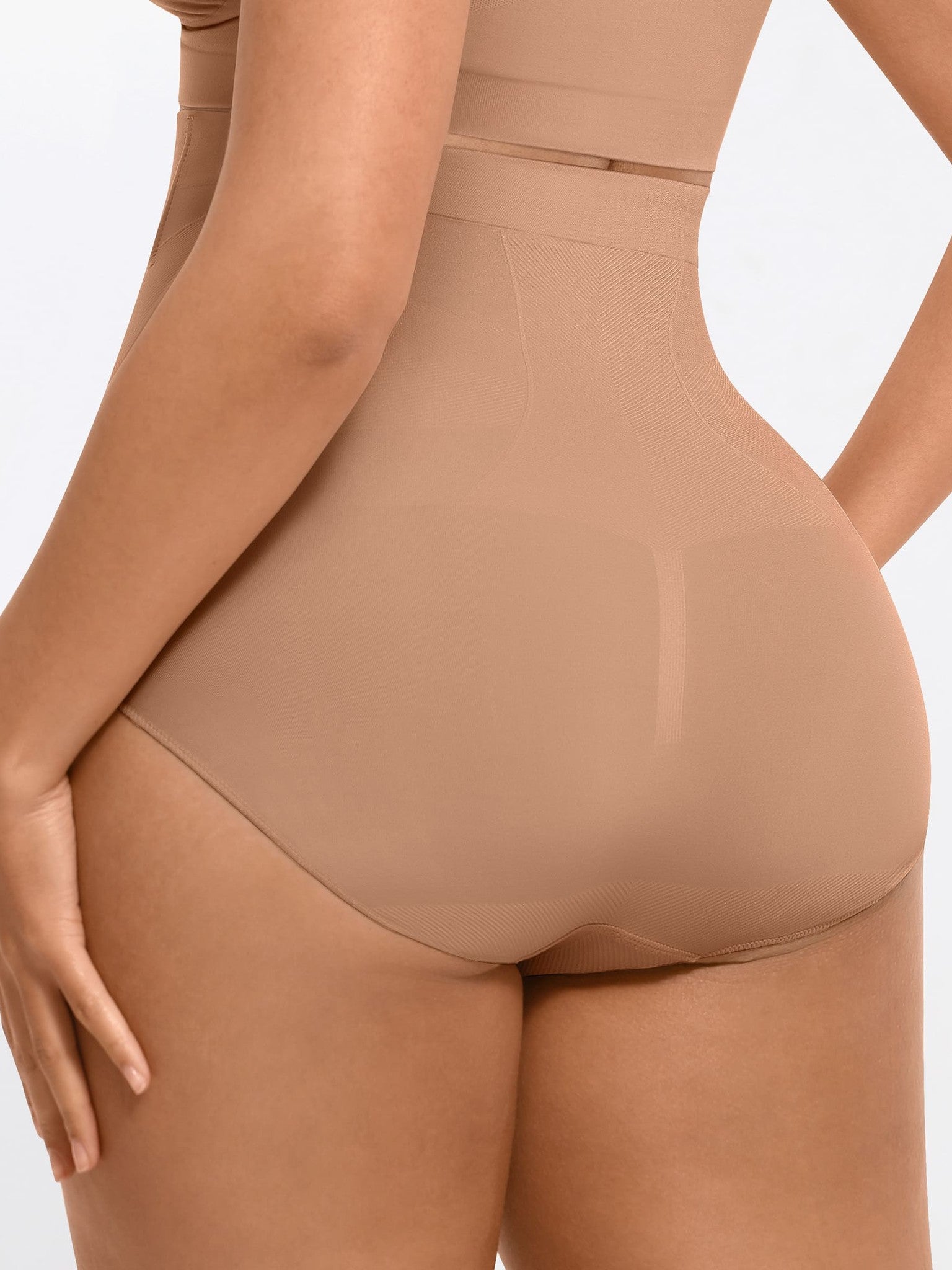 High-Waisted Tummy Control Seamless Briefs