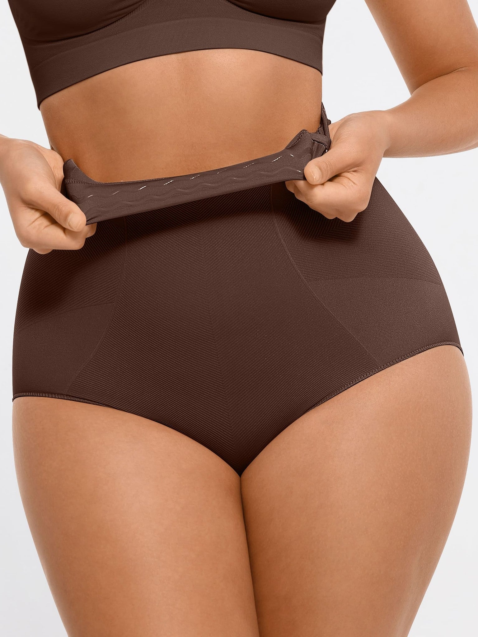 High-Waisted Tummy Control Seamless Briefs
