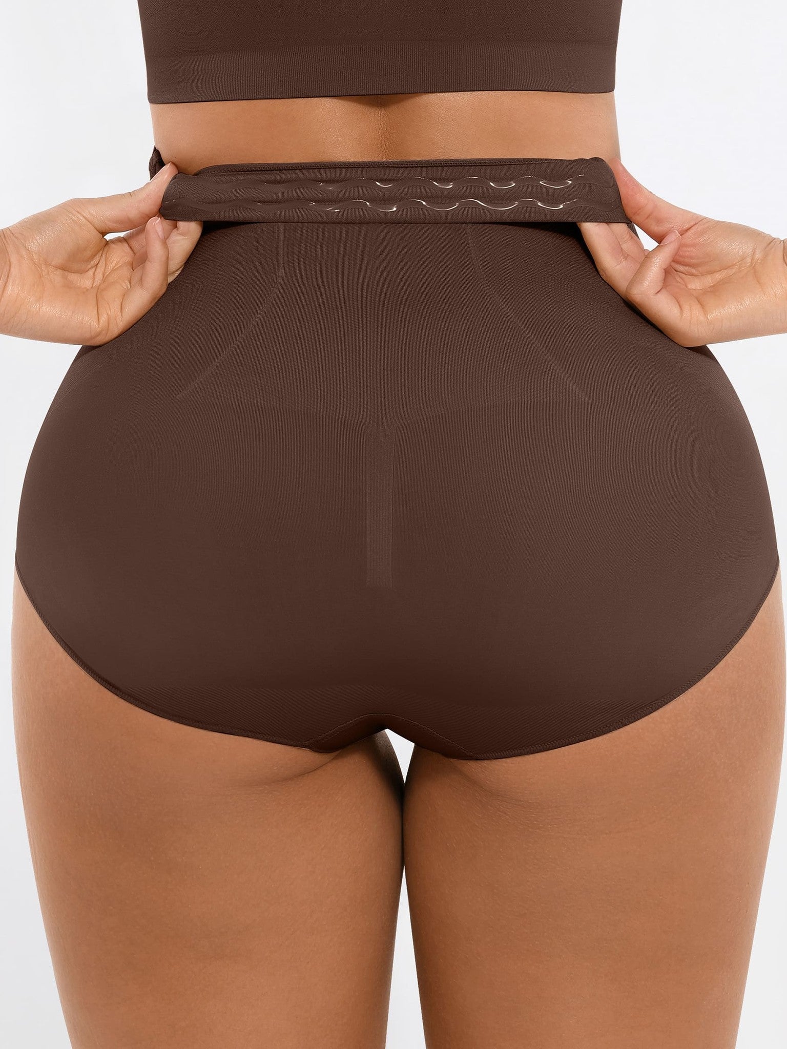 High-Waisted Tummy Control Seamless Briefs