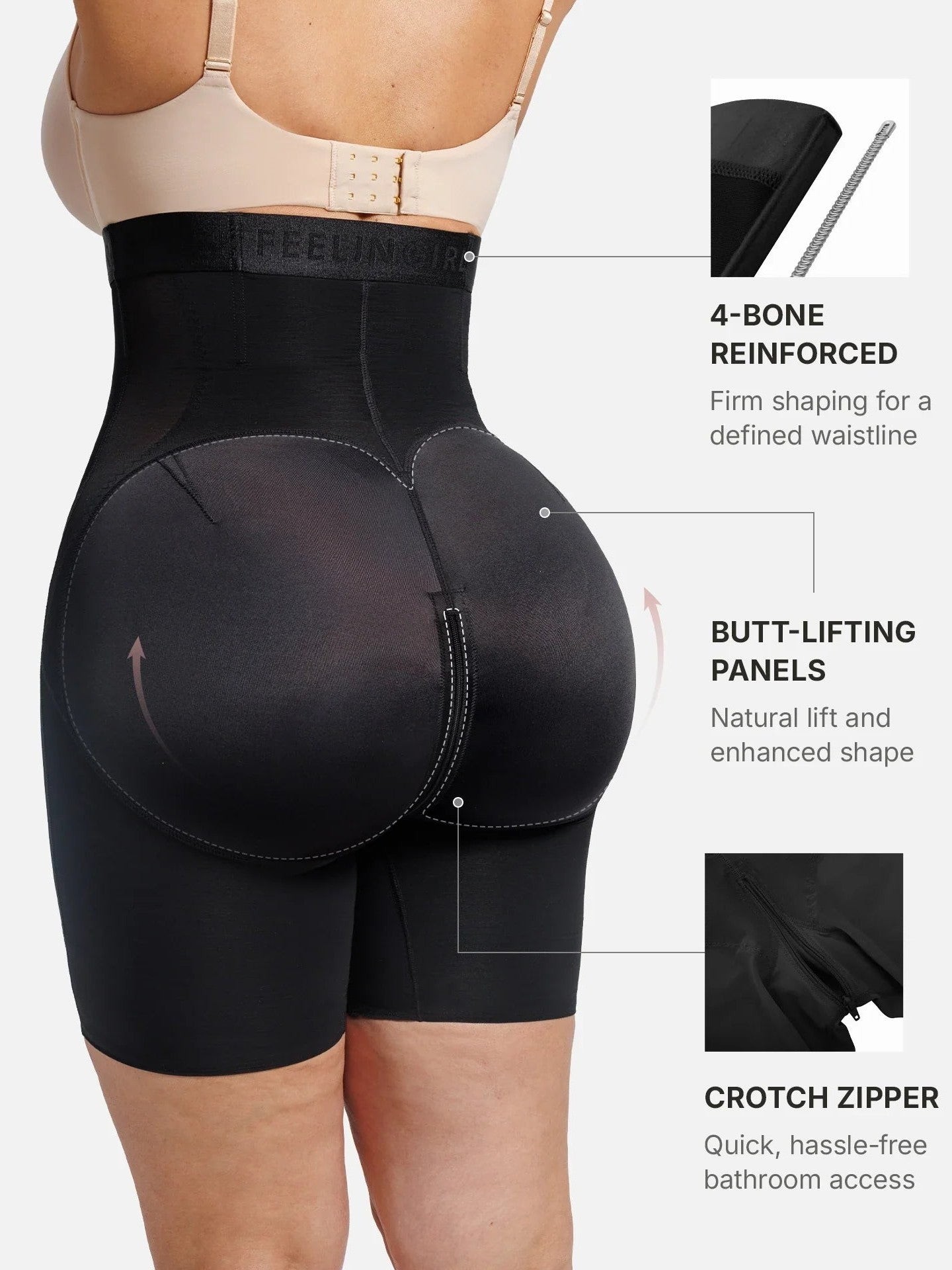 Feelingirl Featherlight Mesh Contour Bundle