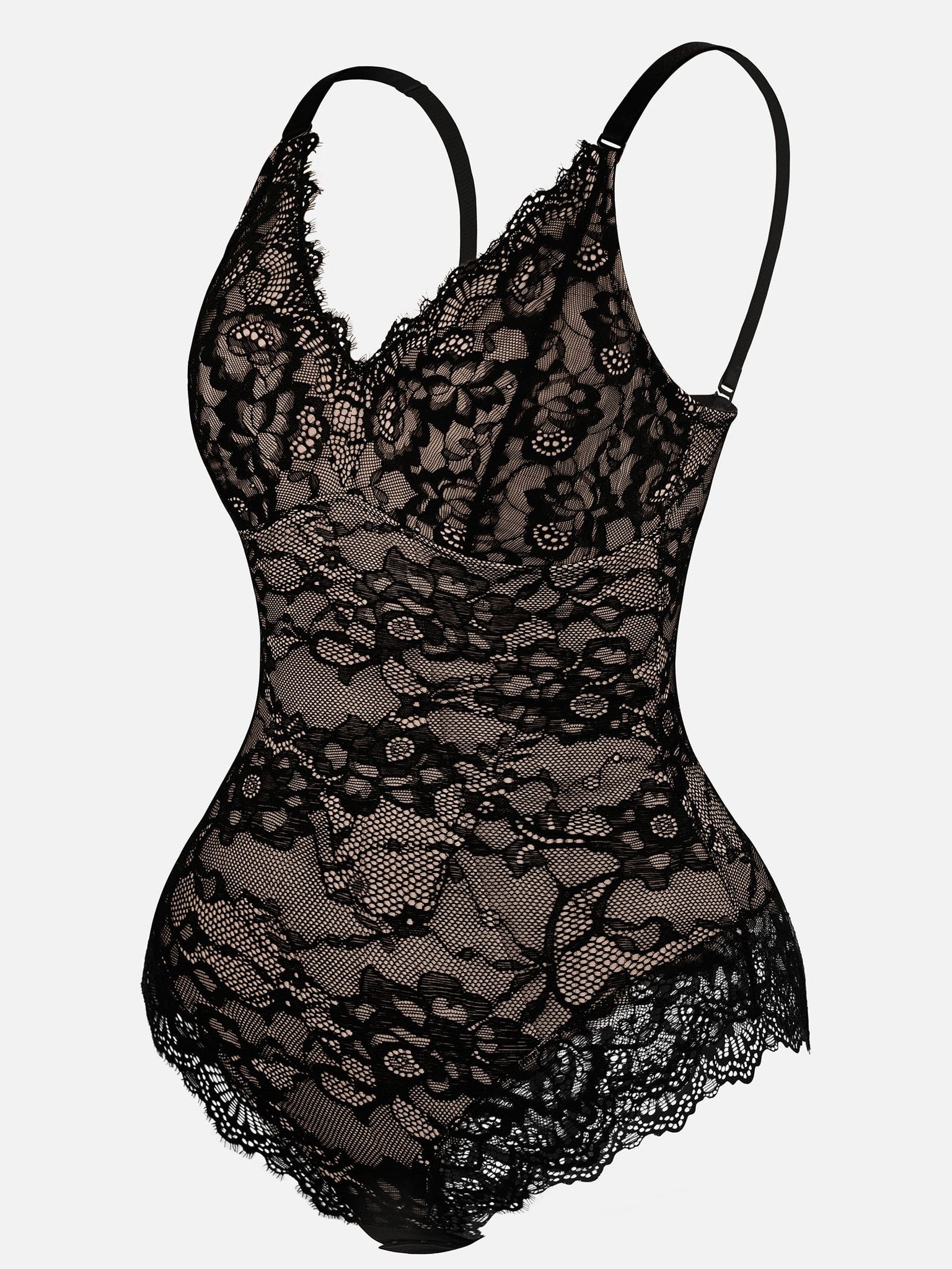 Lace Low Back Lace Bodysuit