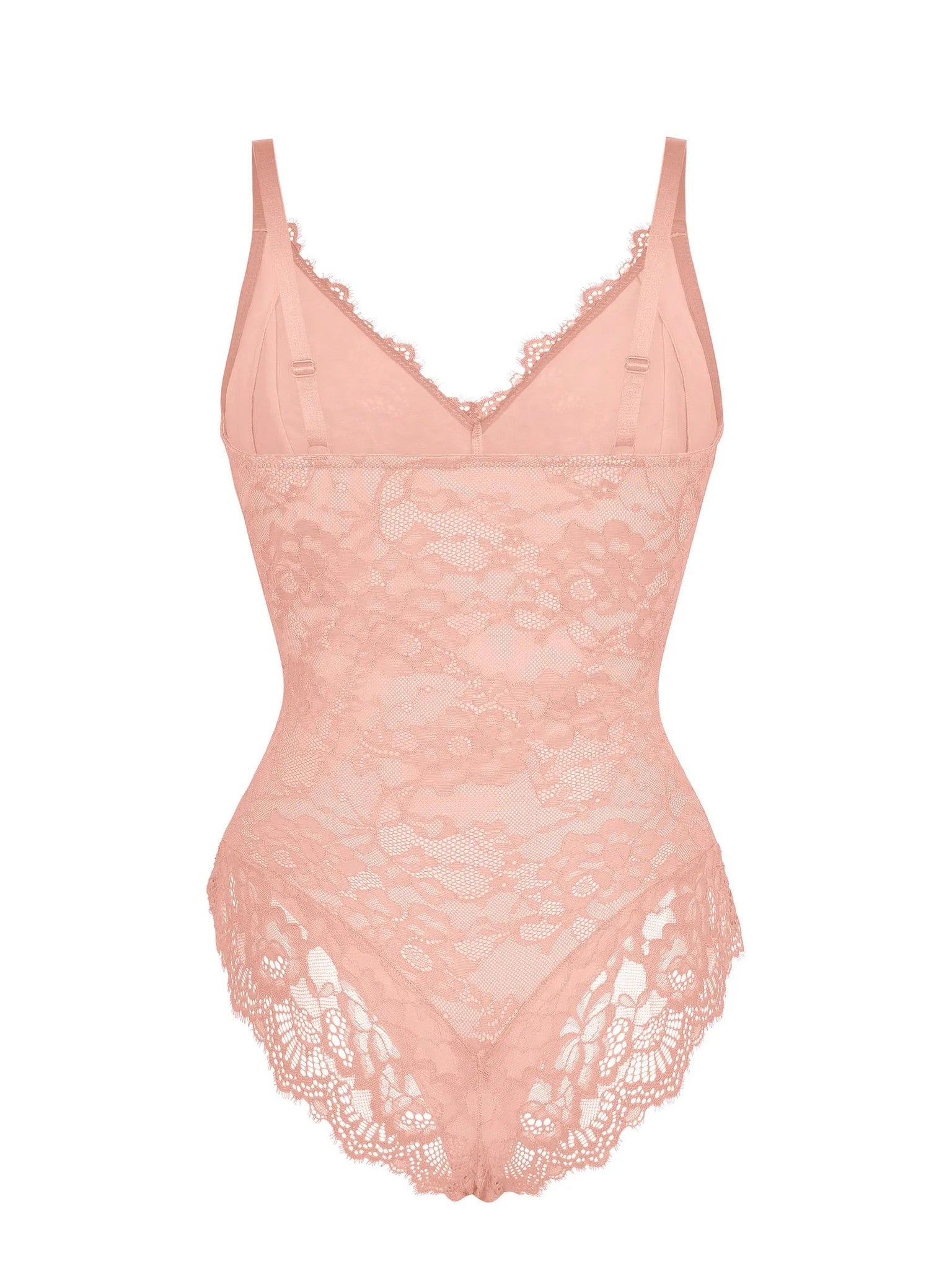 Lace V-Neck Breathable Bodysuit