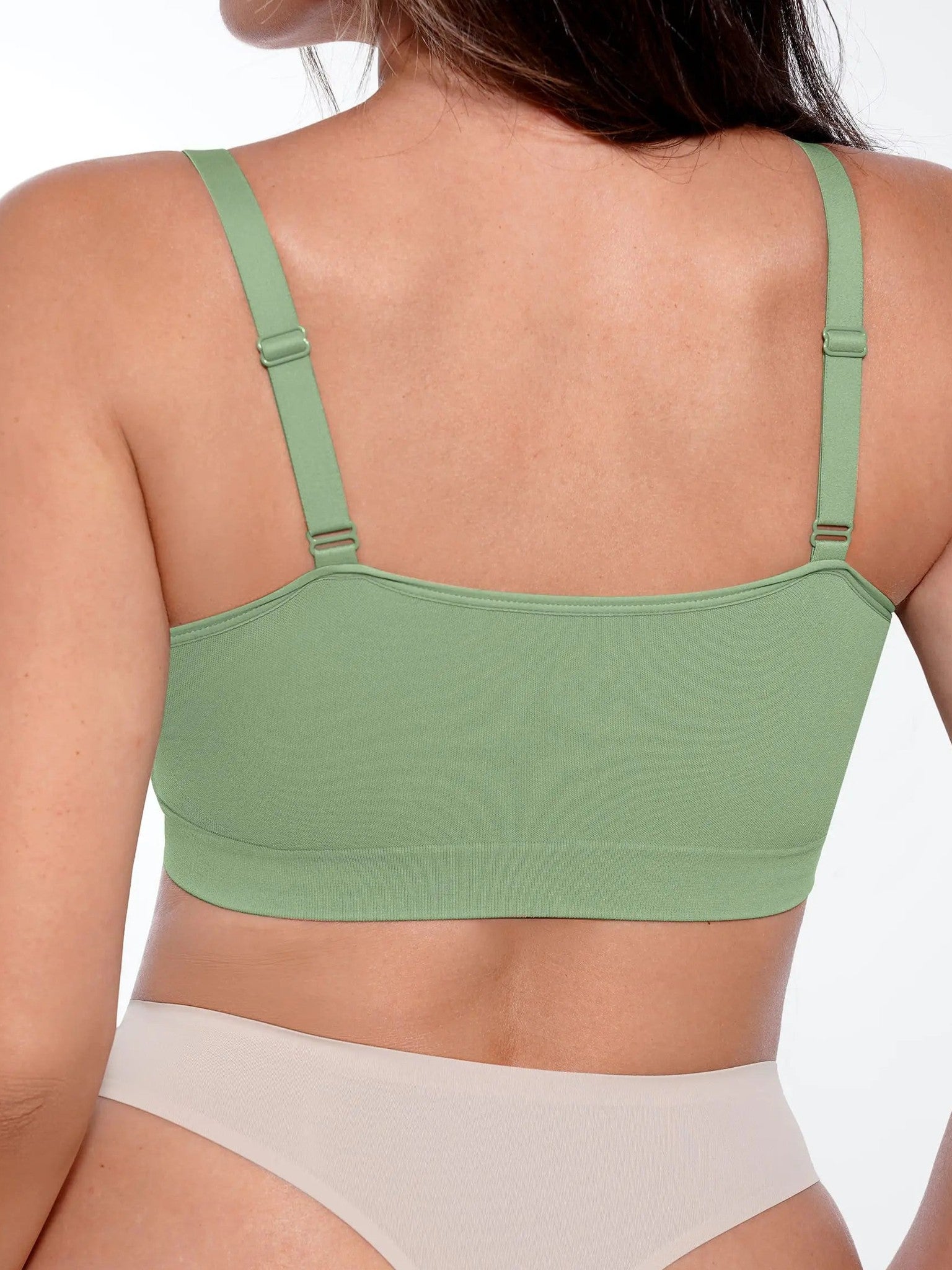 Feelingirl No Underwire Seamless Lace Everyday Bra