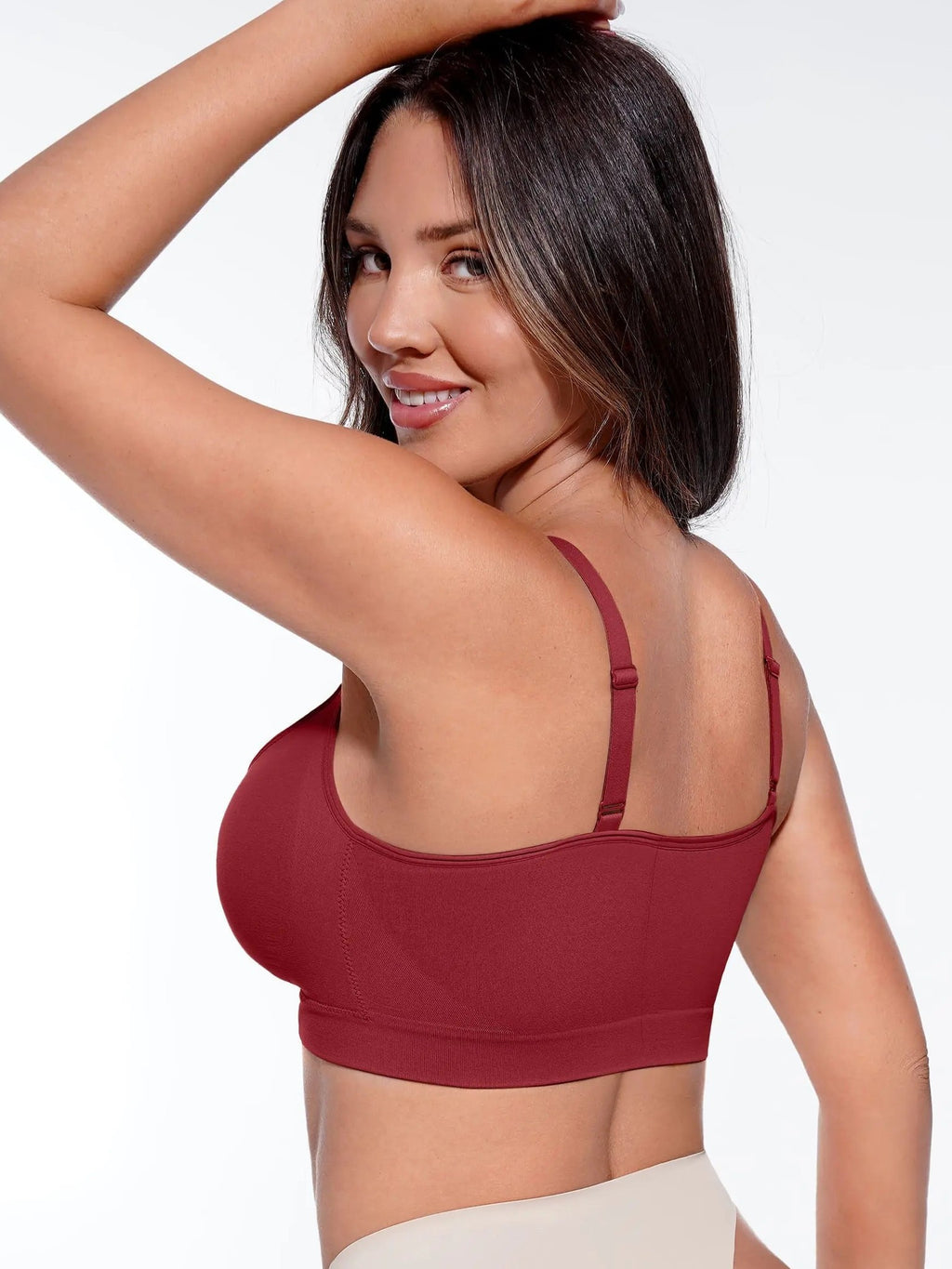 Feelingirl No Underwire Seamless Lace Everyday Bra