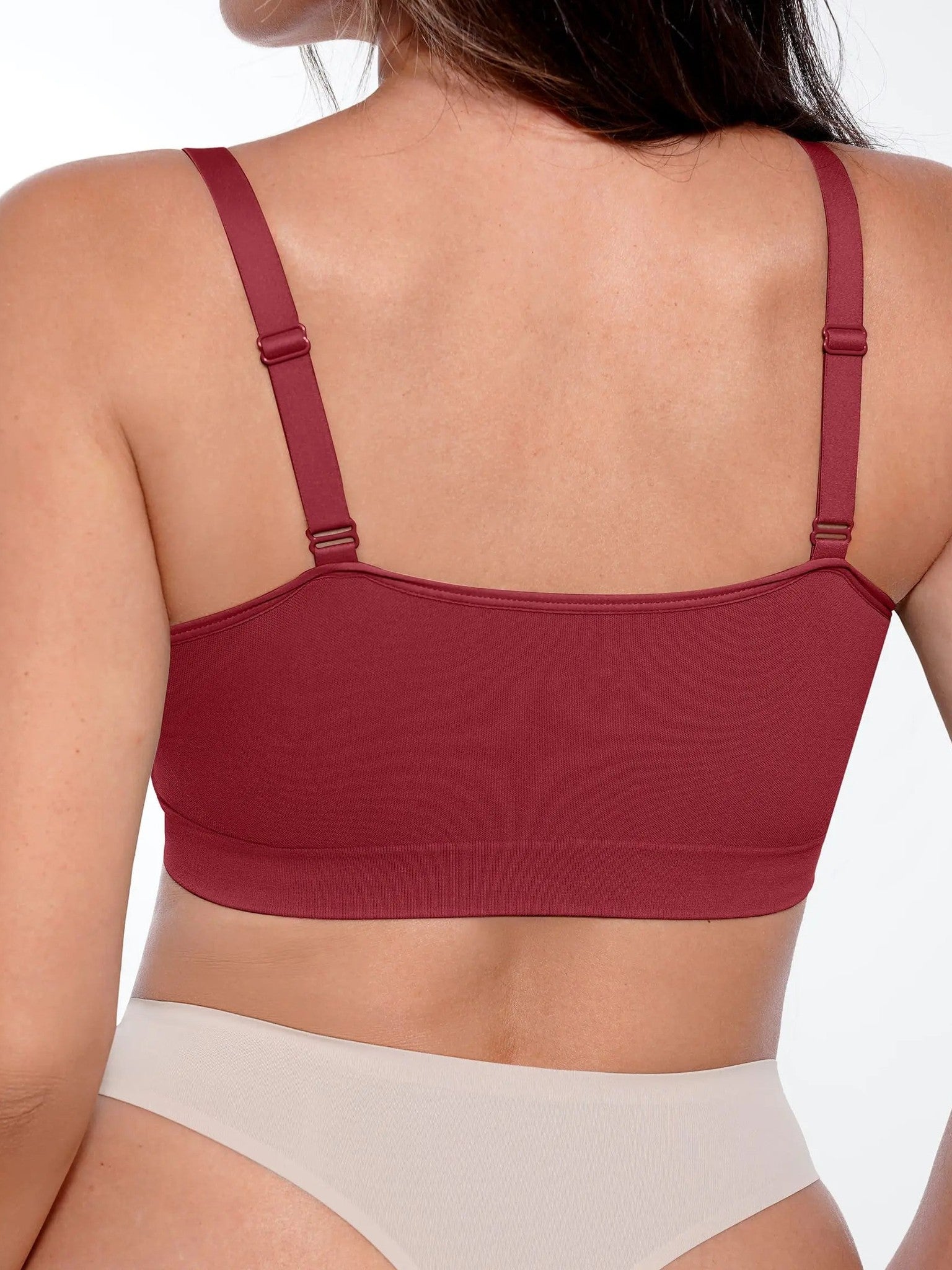 Feelingirl No Underwire Seamless Lace Everyday Bra