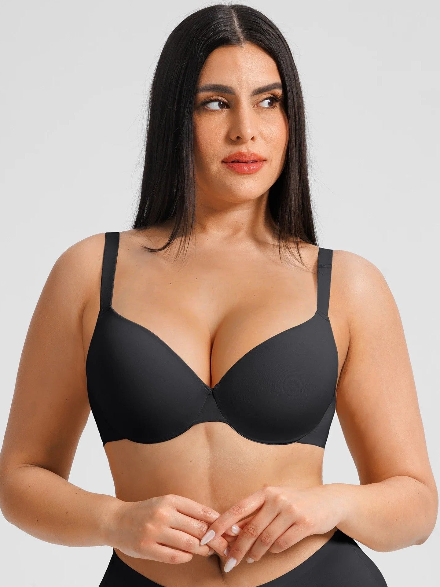 Push Up Lightly Lined Demi Bra