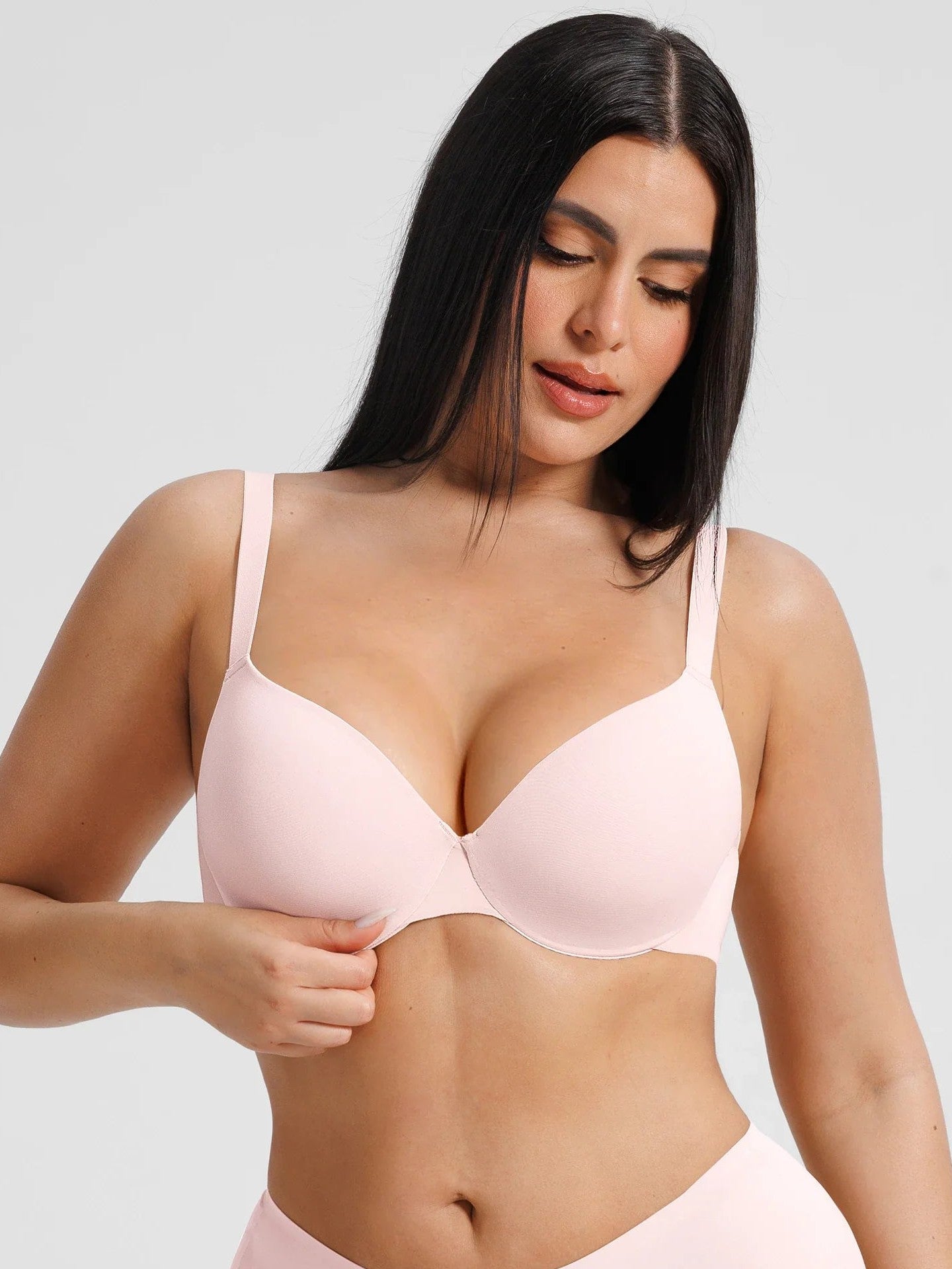 Push Up Lightly Lined Demi Bra