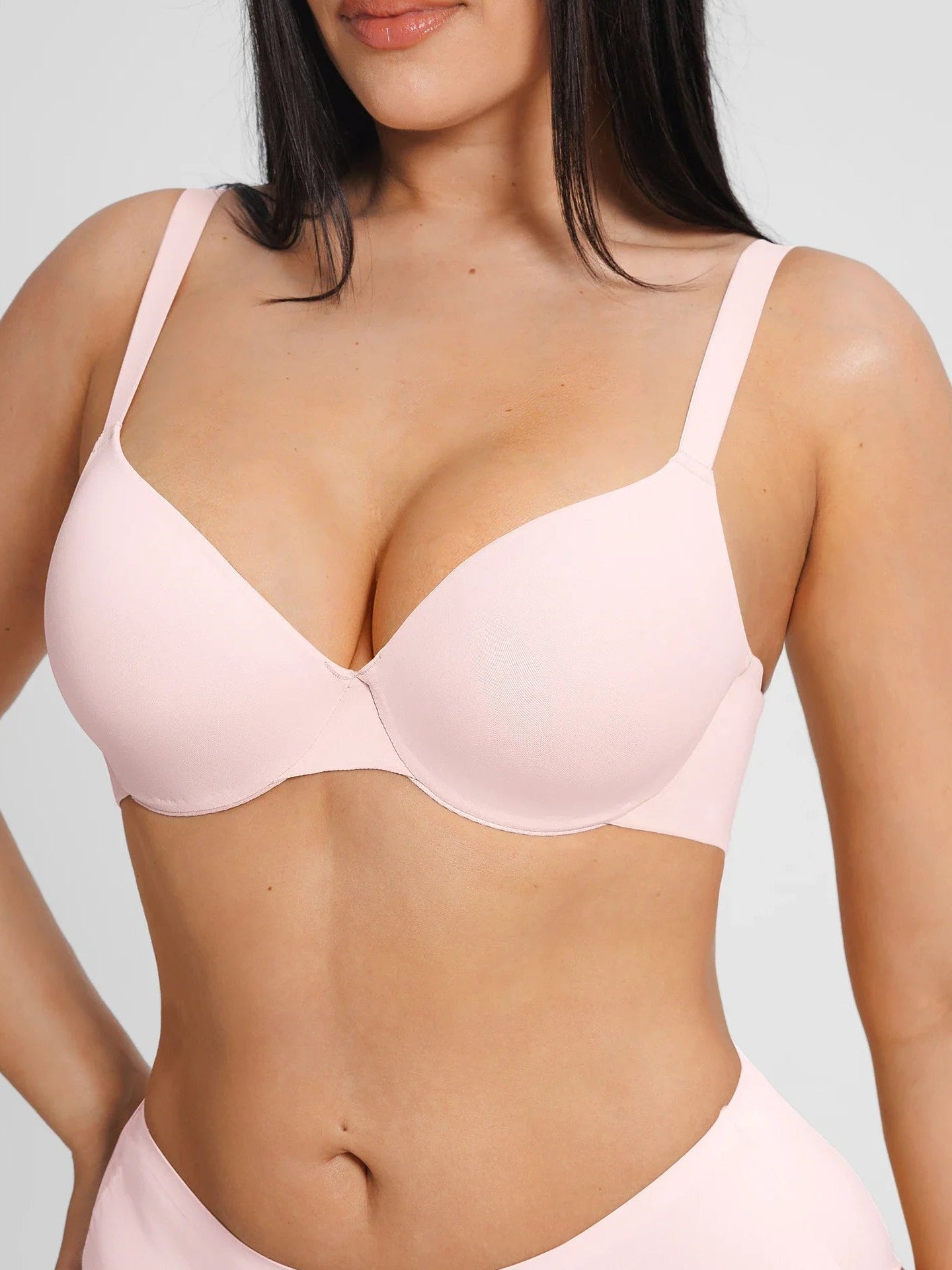 Push Up Lightly Lined Demi Bra