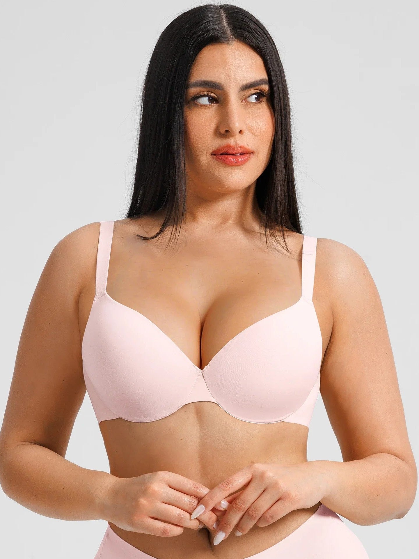 Push Up Lightly Lined Demi Bra