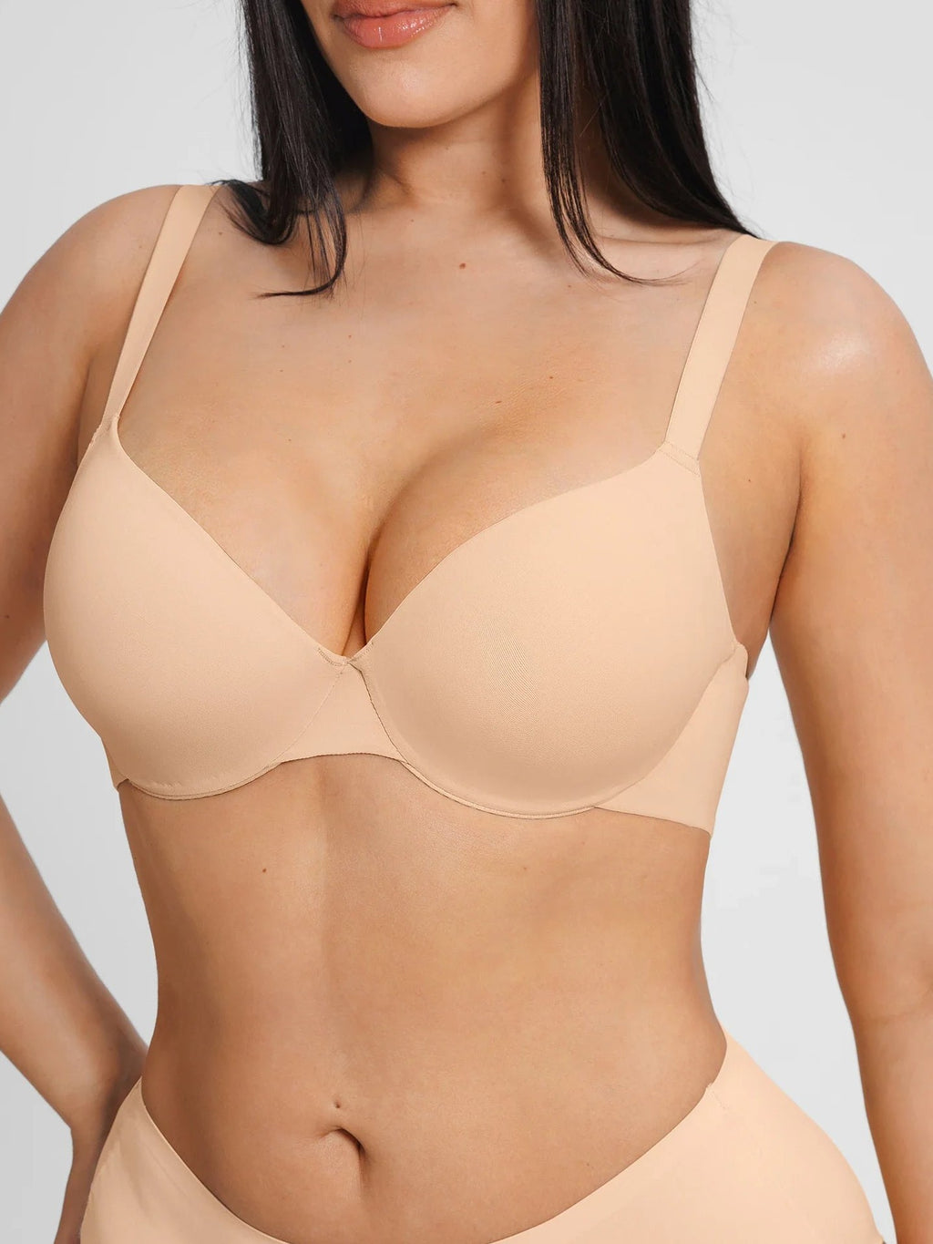 Push Up Lightly Lined Demi Bra