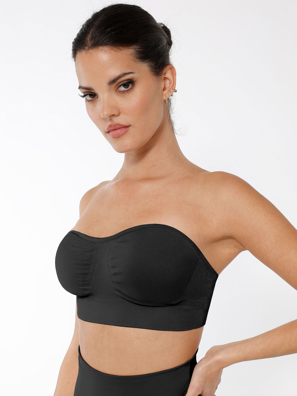 Seamless Anti-Slip Bandeau Bra
