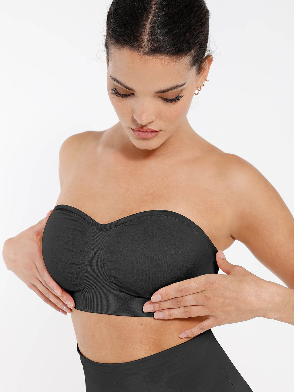 Seamless Anti-Slip Bandeau Bra