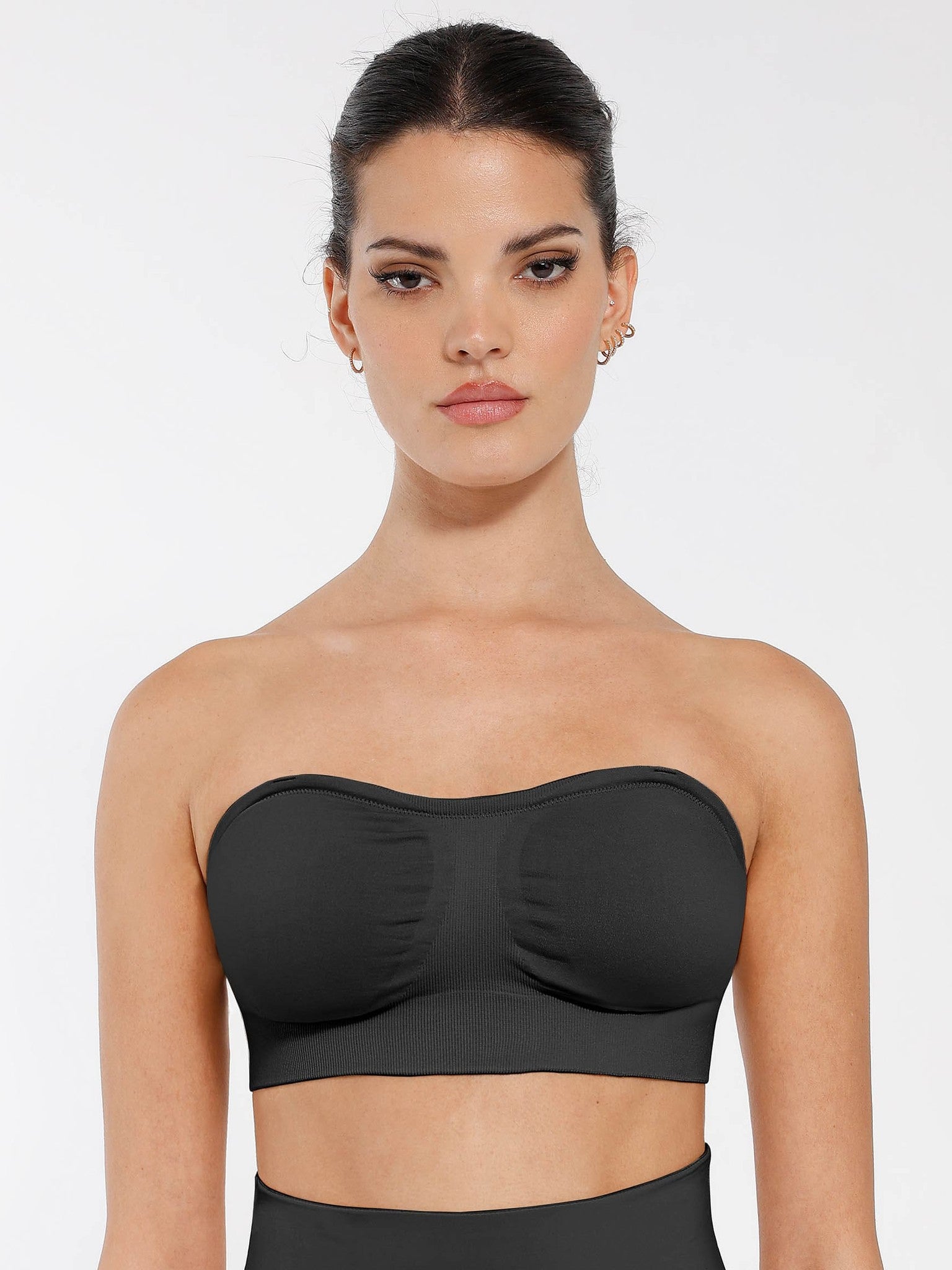 Seamless Anti-Slip Bandeau Bra
