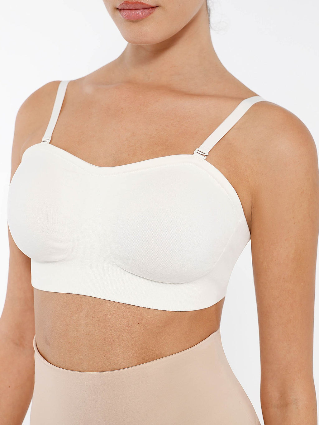 Seamless Anti-Slip Bandeau Bra
