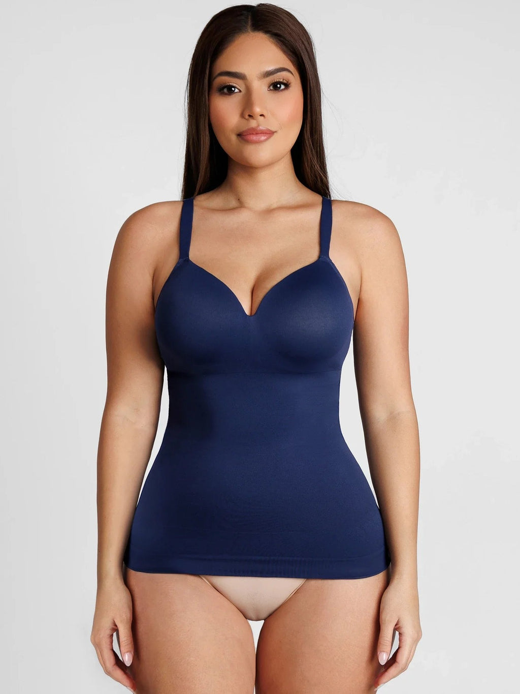 Feelingirl Seamless Built-In Bra Cami Top