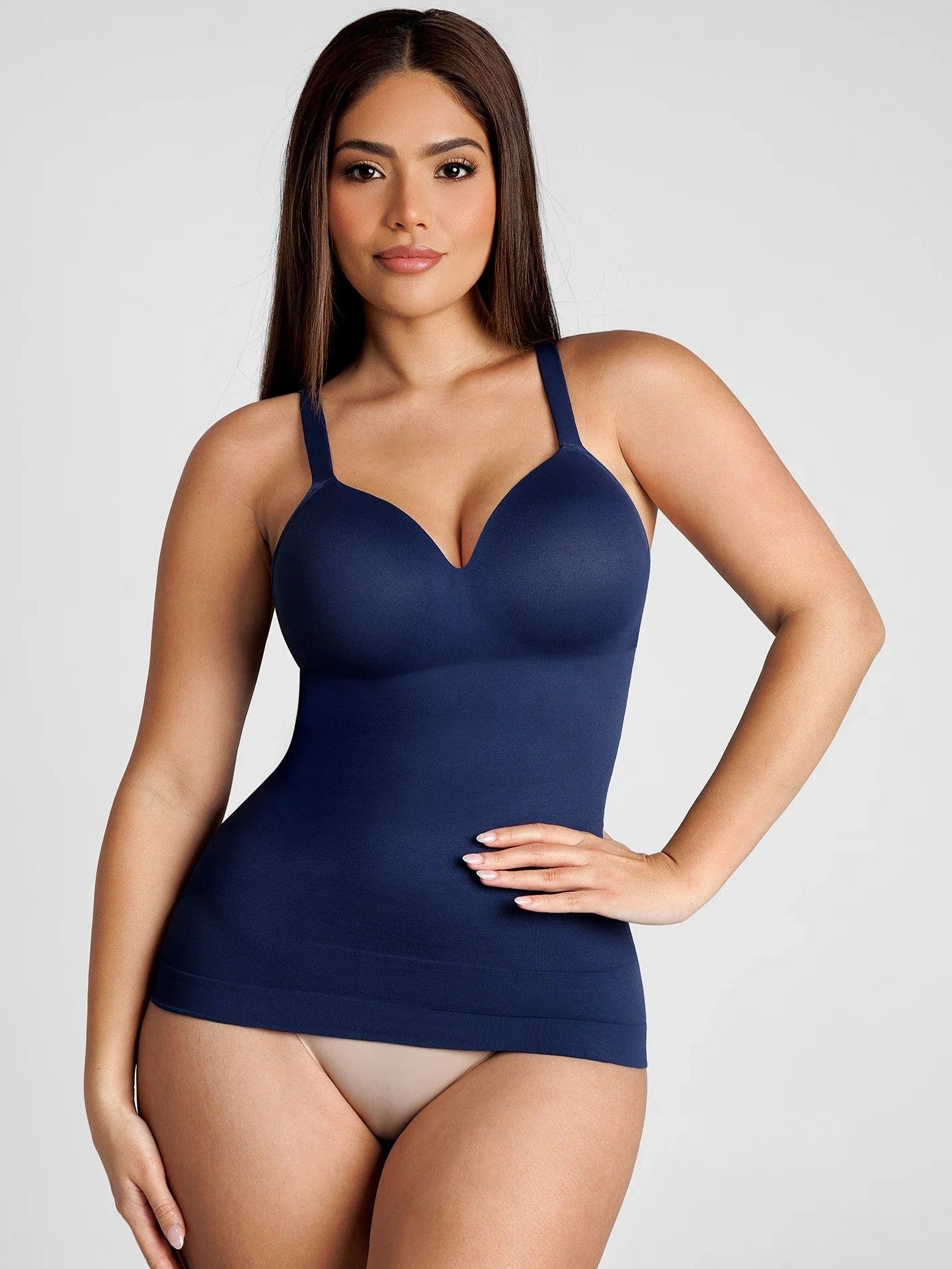 Feelingirl Seamless Built-In Bra Cami Top