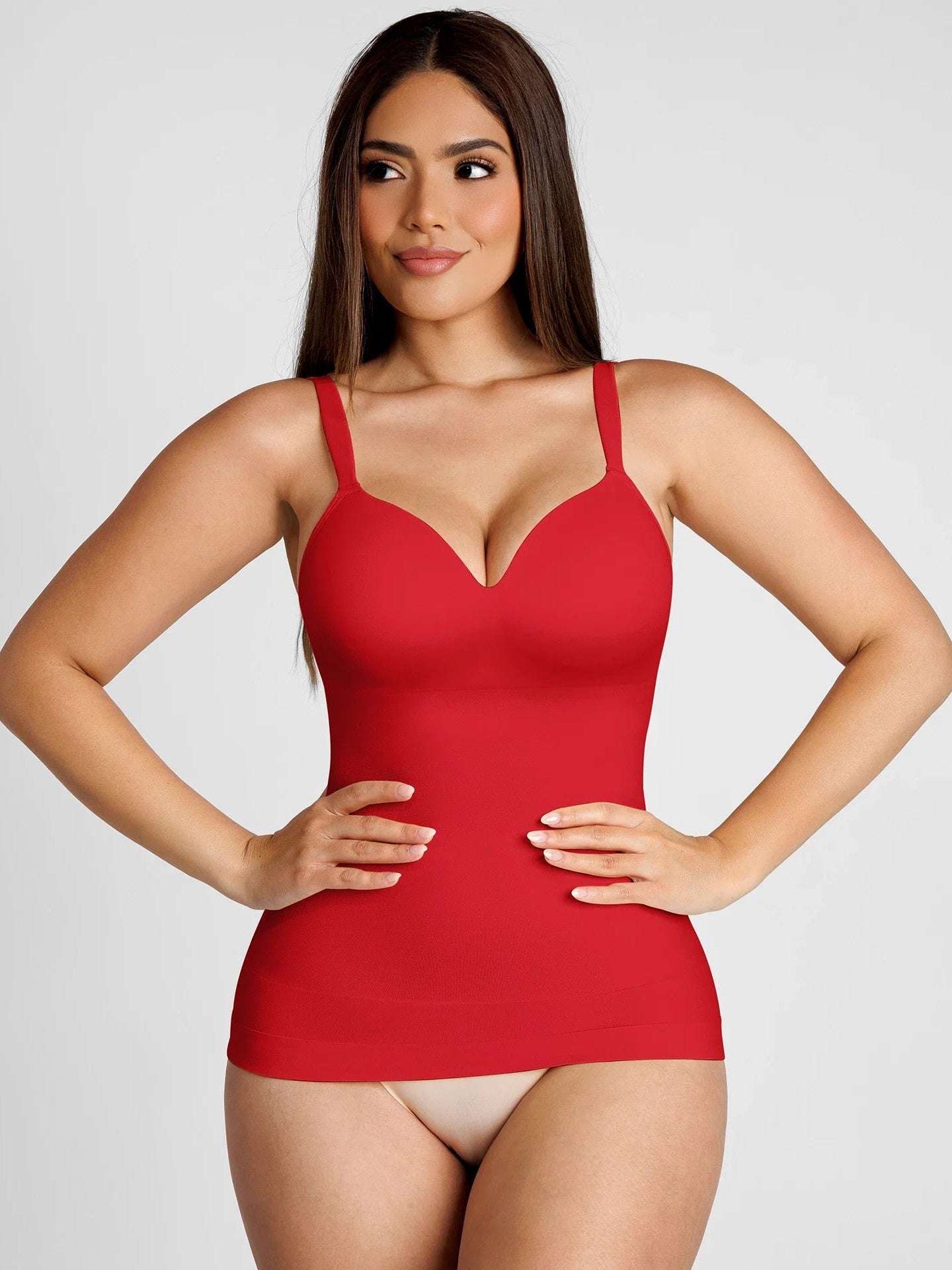 Feelingirl Seamless Built-In Bra Cami Top