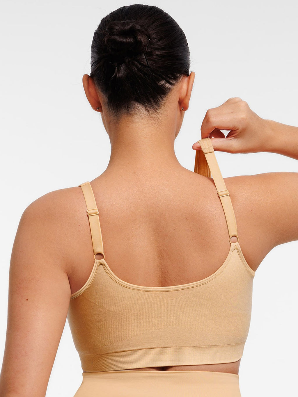 Feelingirl Seamless Front-Opening Zipper Bra