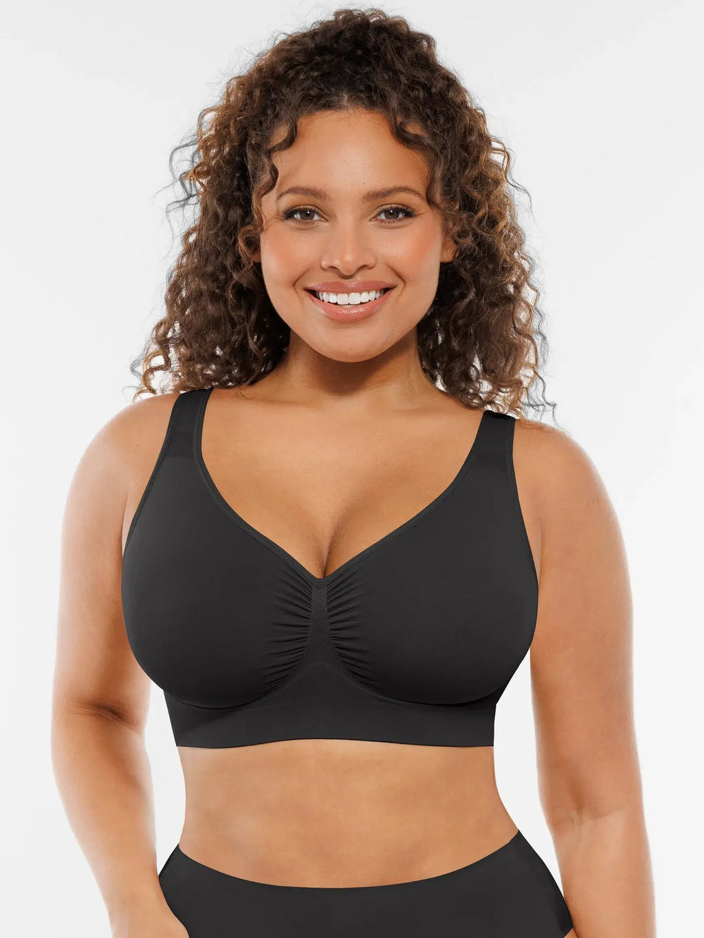 Seamless No Underwire Full Coverage Bra