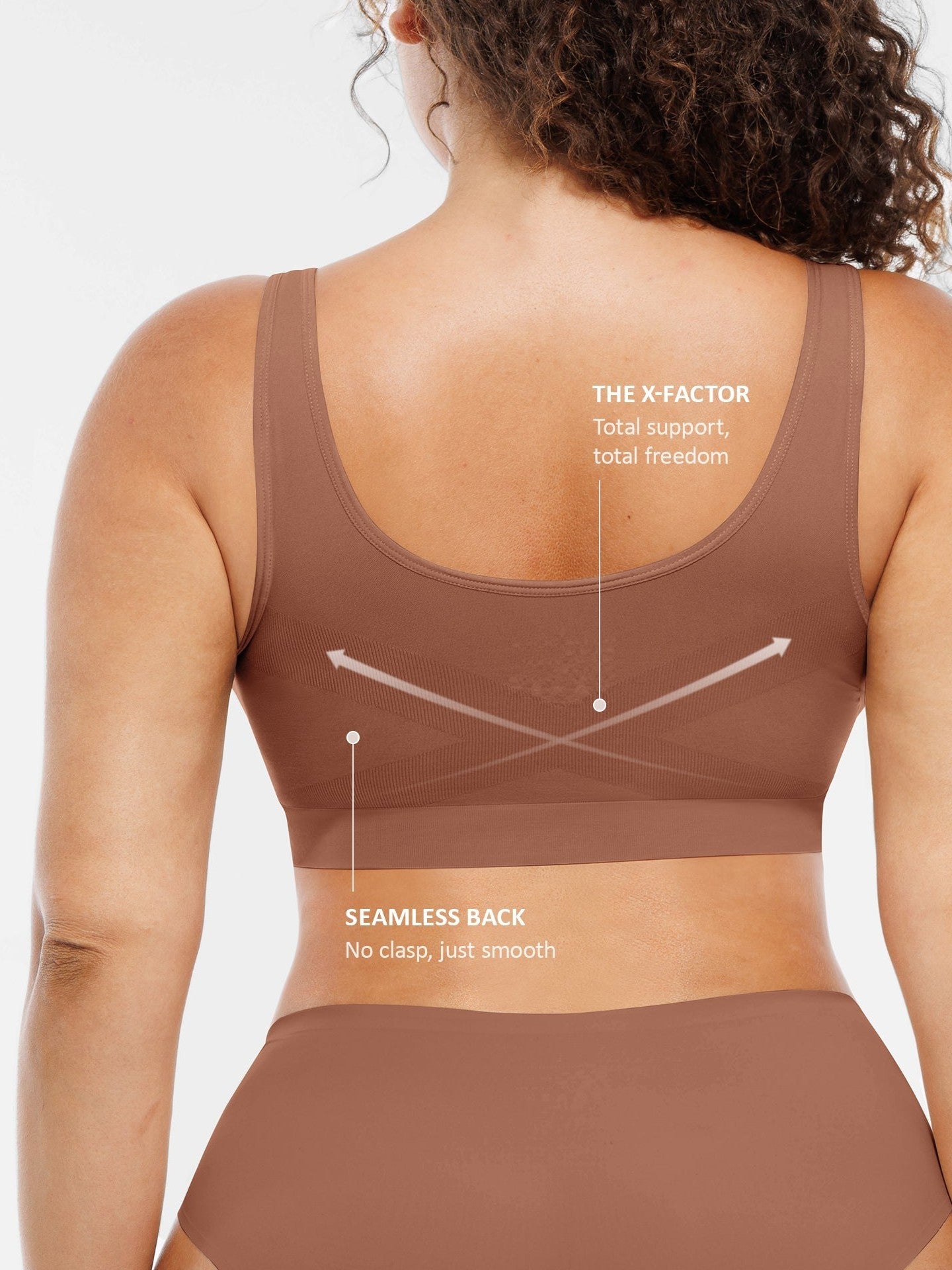 Seamless No Underwire Full Coverage Bra