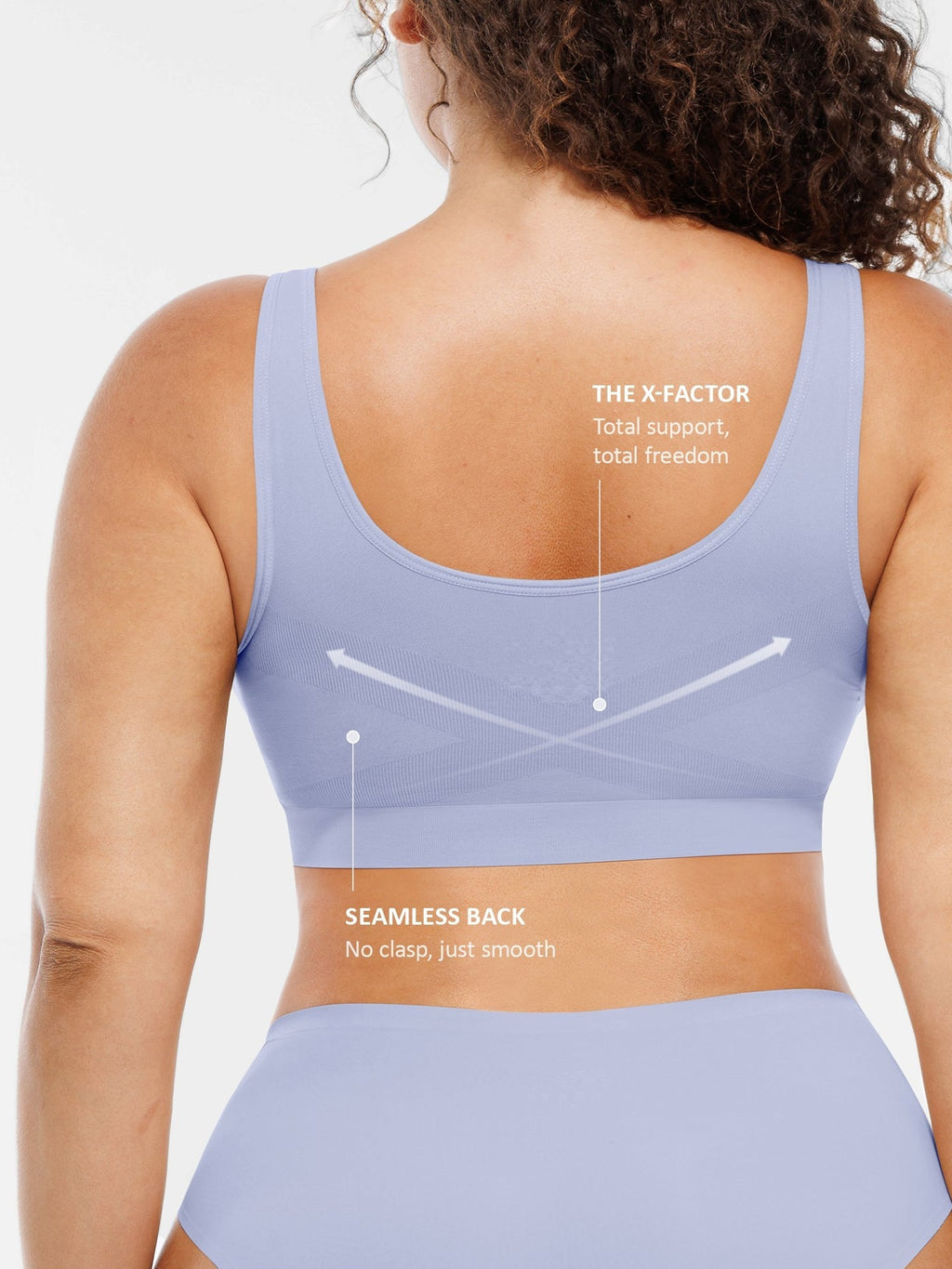 Seamless No Underwire Full Coverage Bra