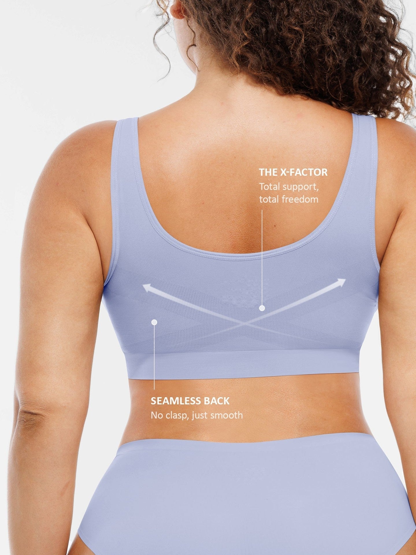Seamless No Underwire Full Coverage Bra