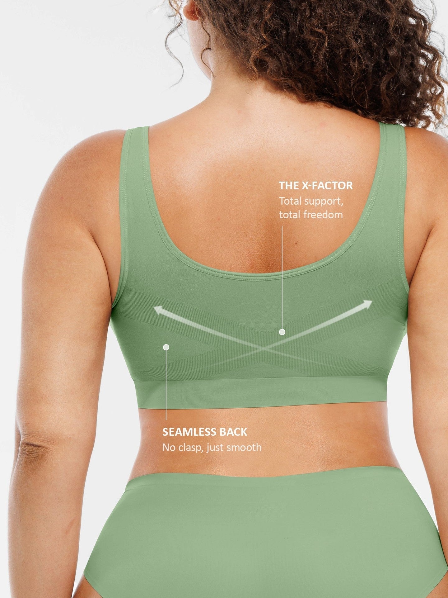 Seamless No Underwire Full Coverage Bra
