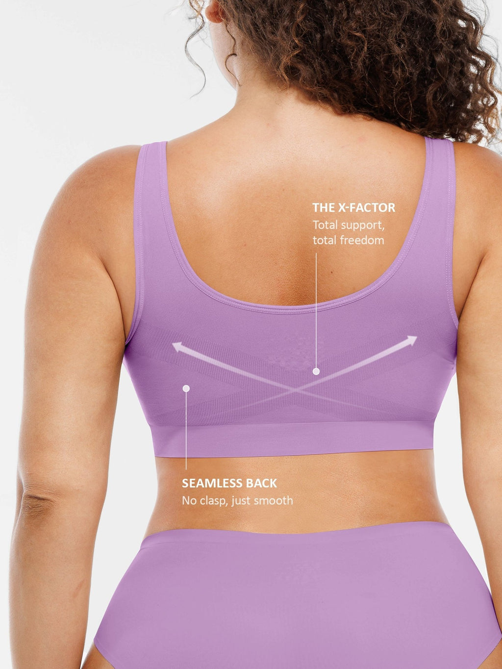 Seamless No Underwire Full Coverage Bra