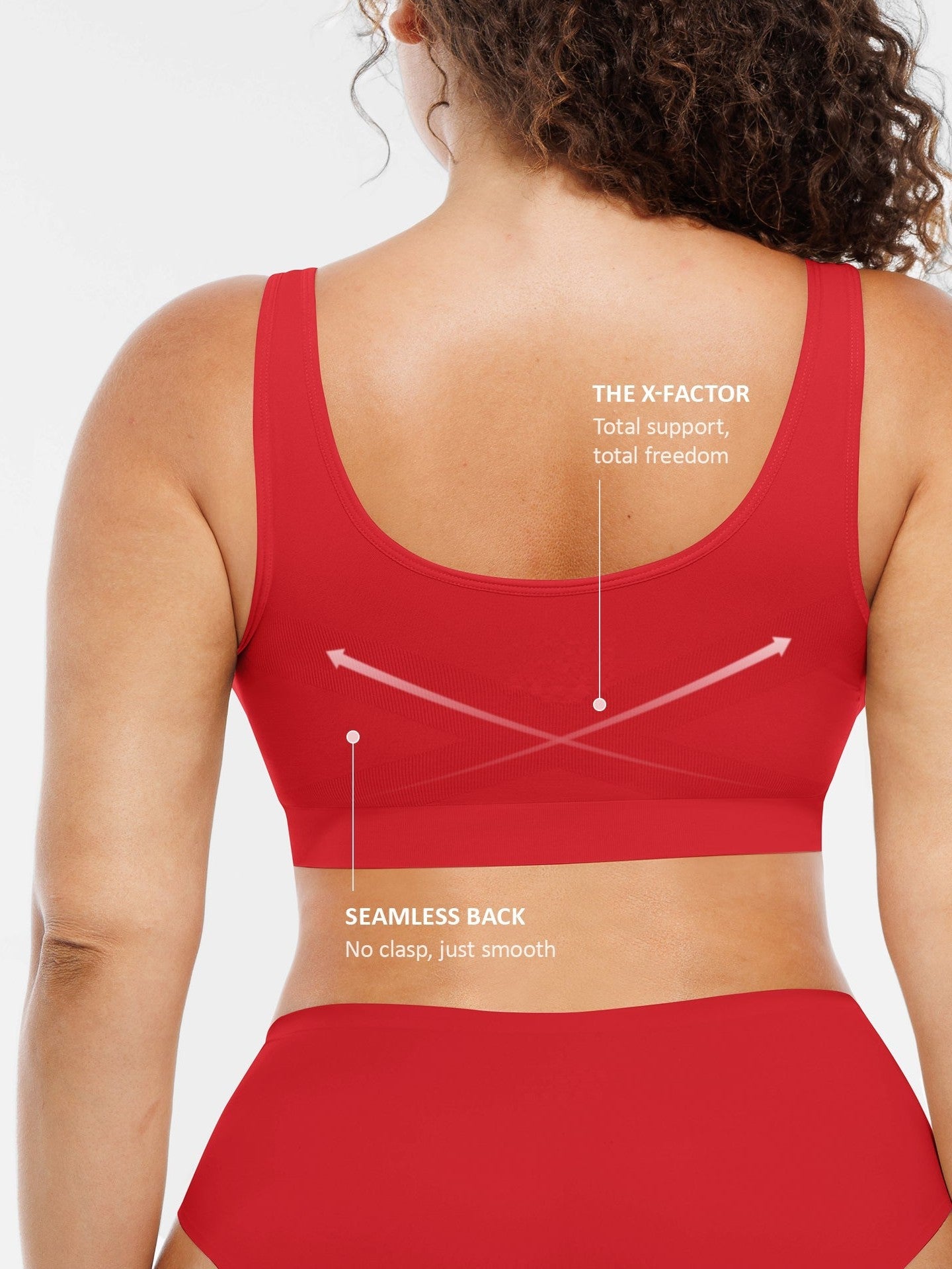 Seamless No Underwire Full Coverage Bra