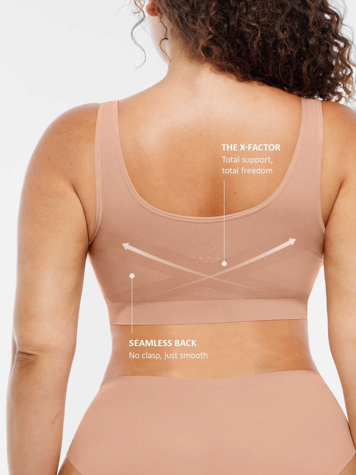 Seamless No Underwire Full Coverage Bra