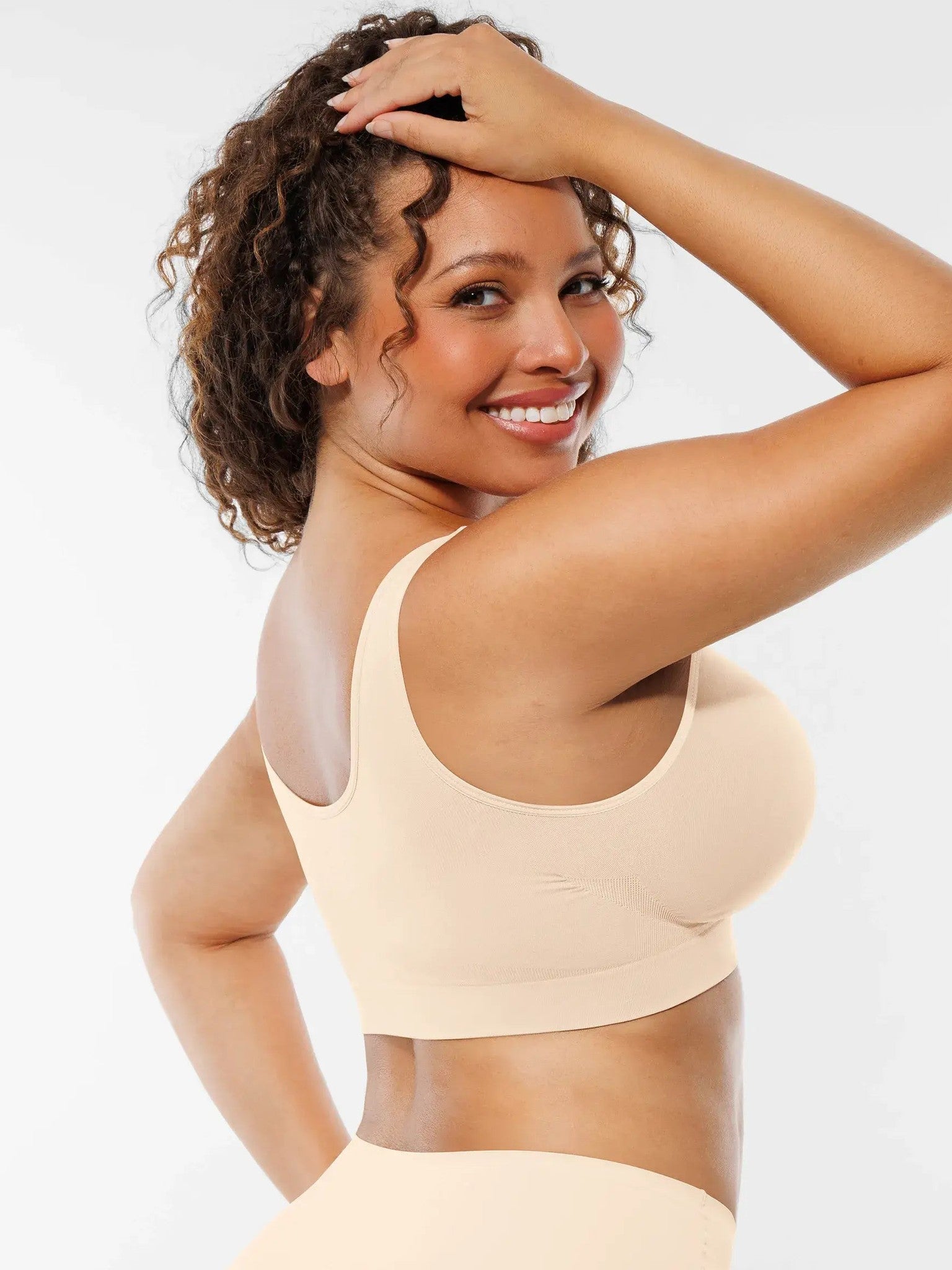 Seamless No Underwire Full Coverage Bra