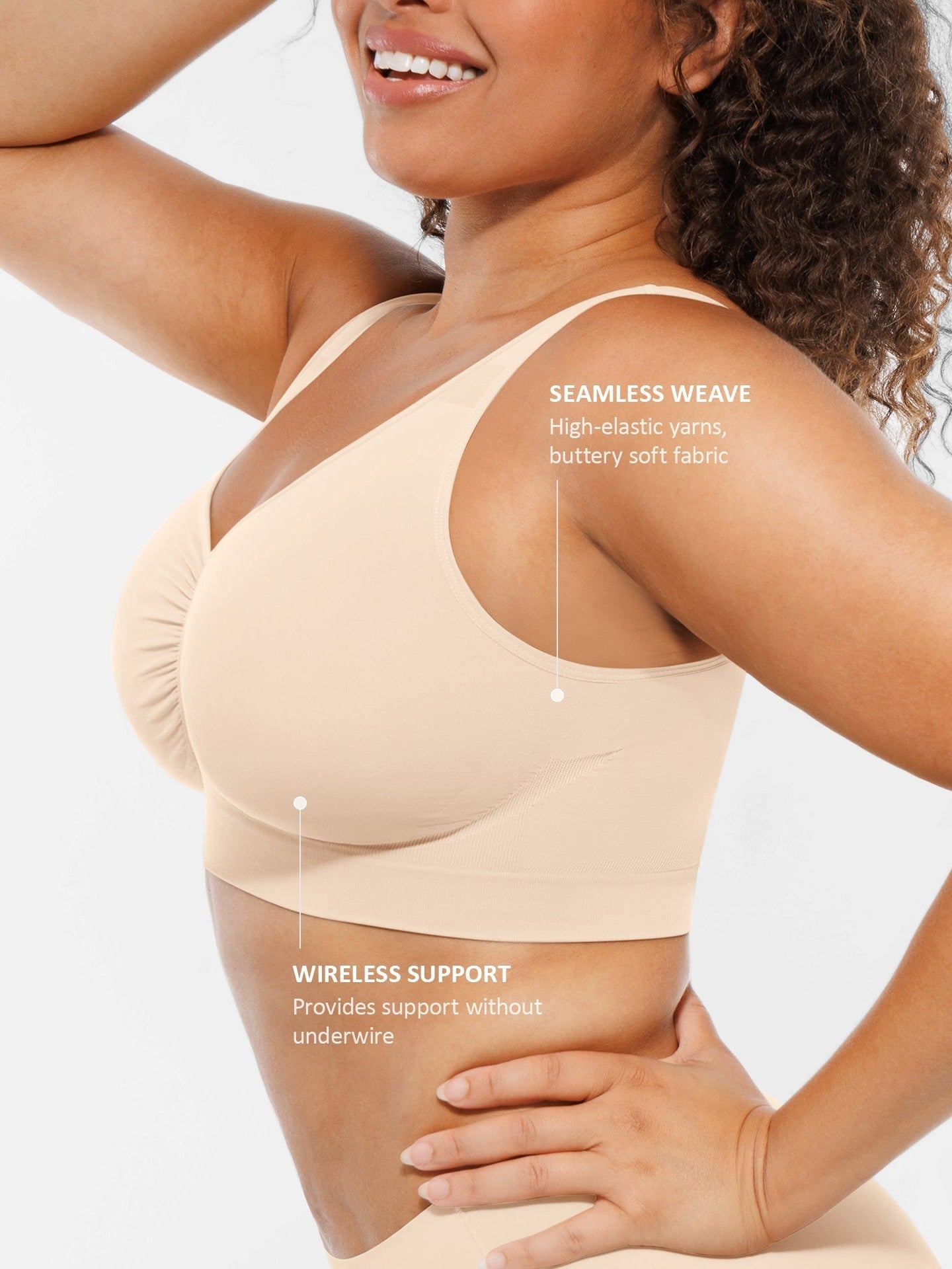 No Underwire Wide Straps Everyday Bra Bundle