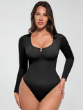 Feelingirl Seamless Ribbed Bodysuit