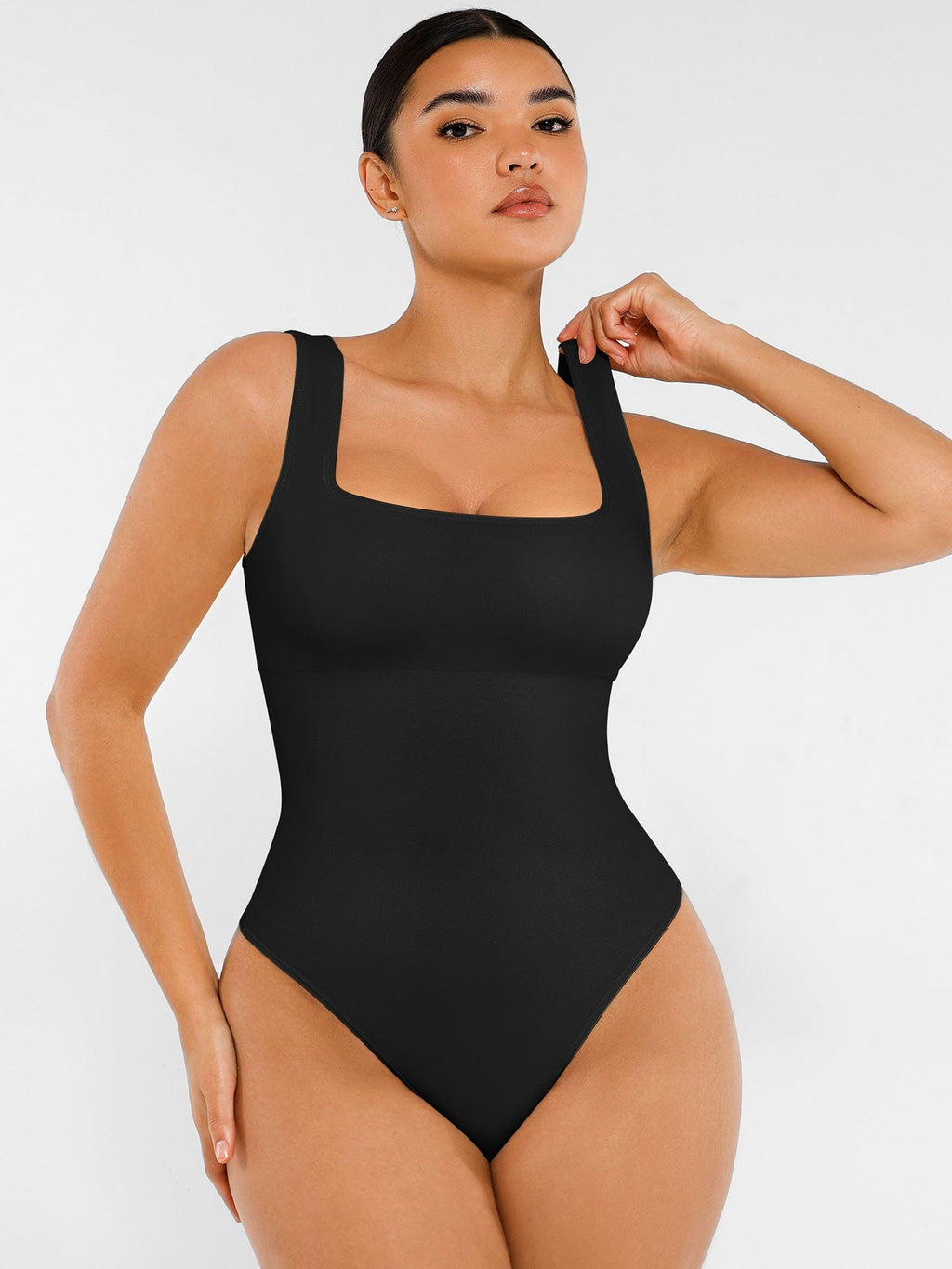 Square Neck Soft Seamless Bodysuit