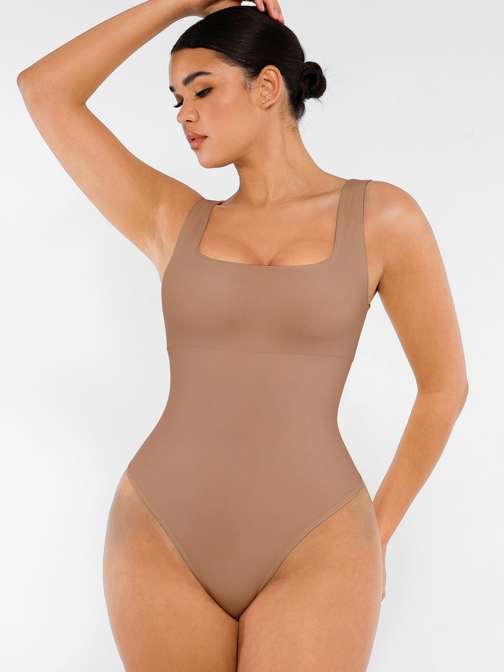 Square Neck Soft Seamless Bodysuit