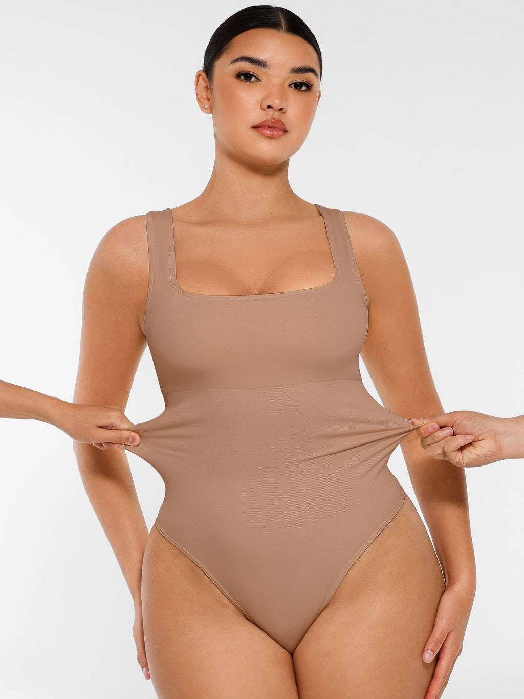 Square Neck Soft Seamless Bodysuit