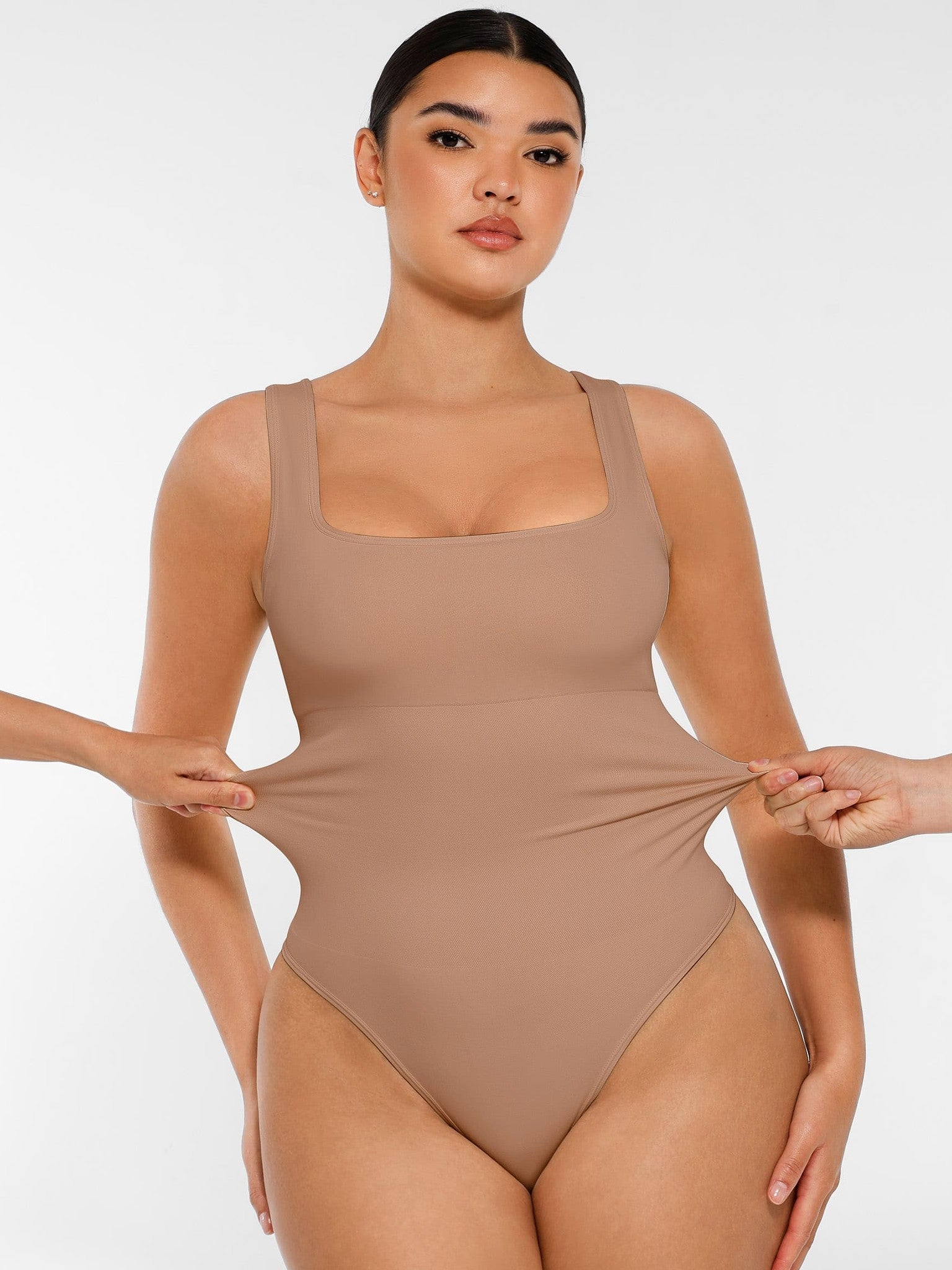 Square Neck Soft Seamless Bodysuit