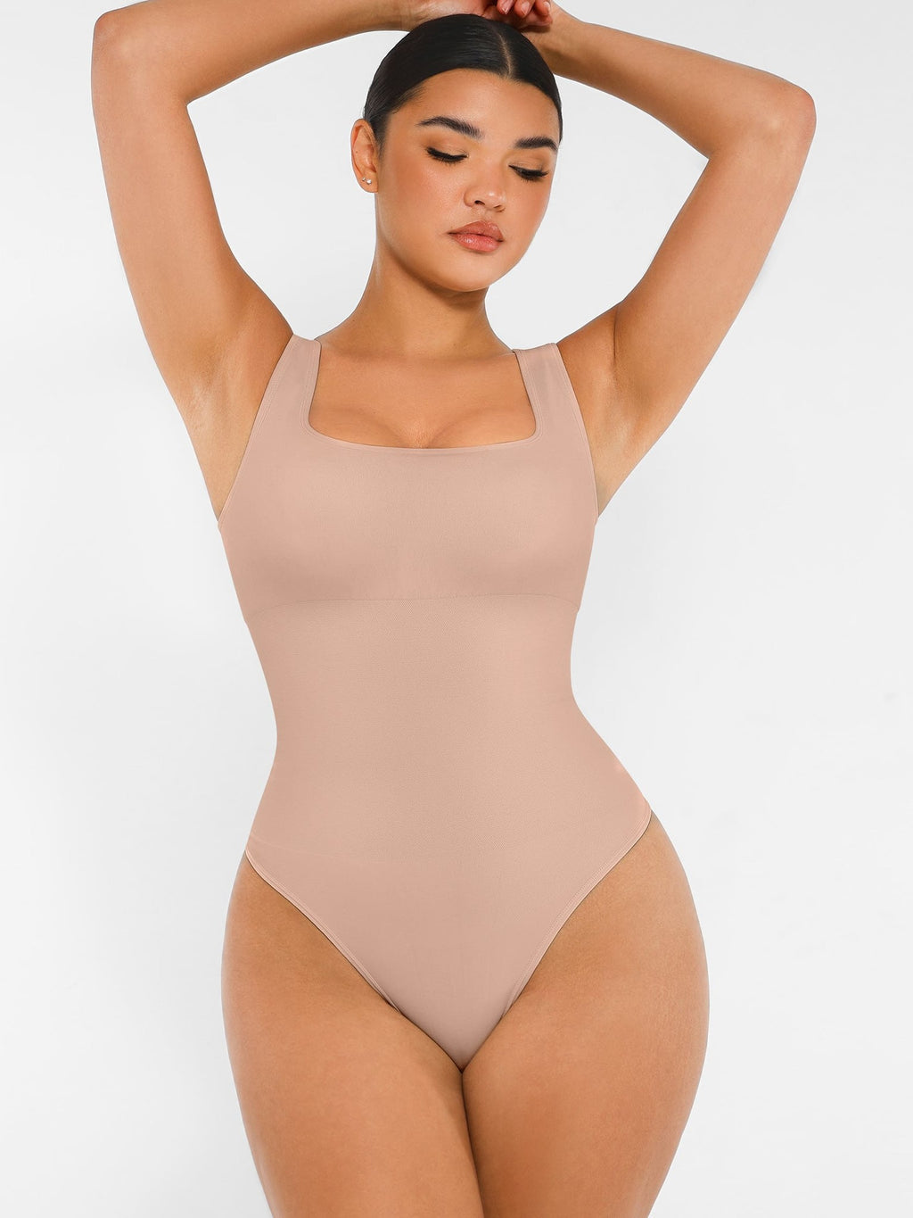 Square Neck Soft Seamless Bodysuit