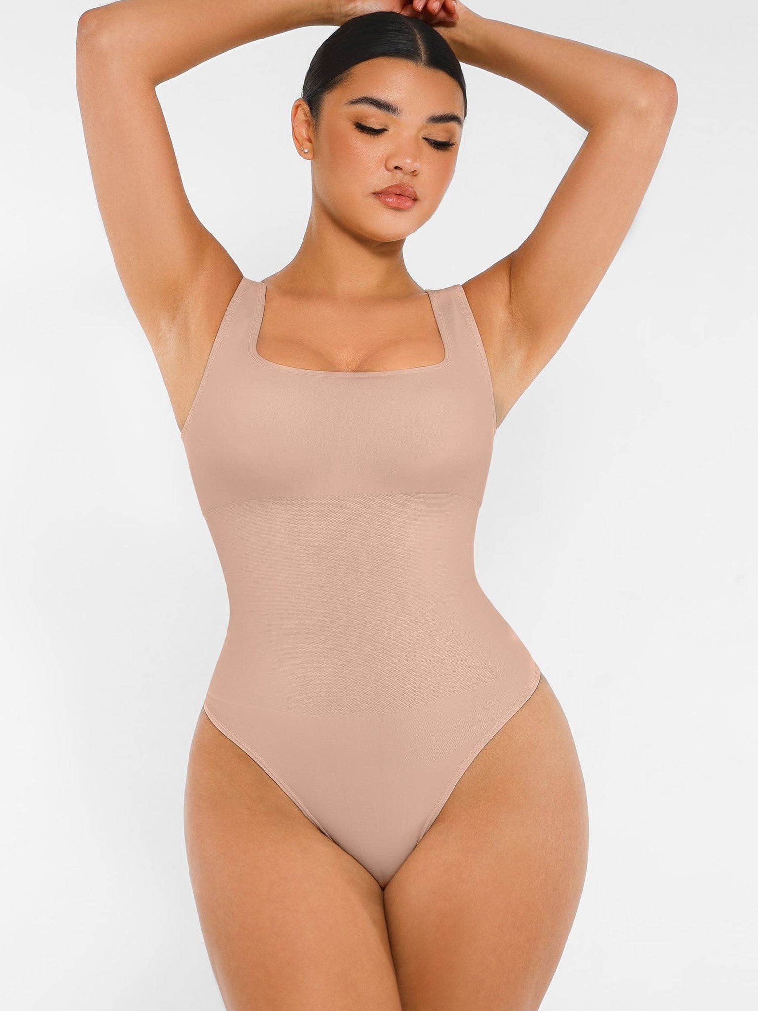 Square Neck Soft Seamless Bodysuit
