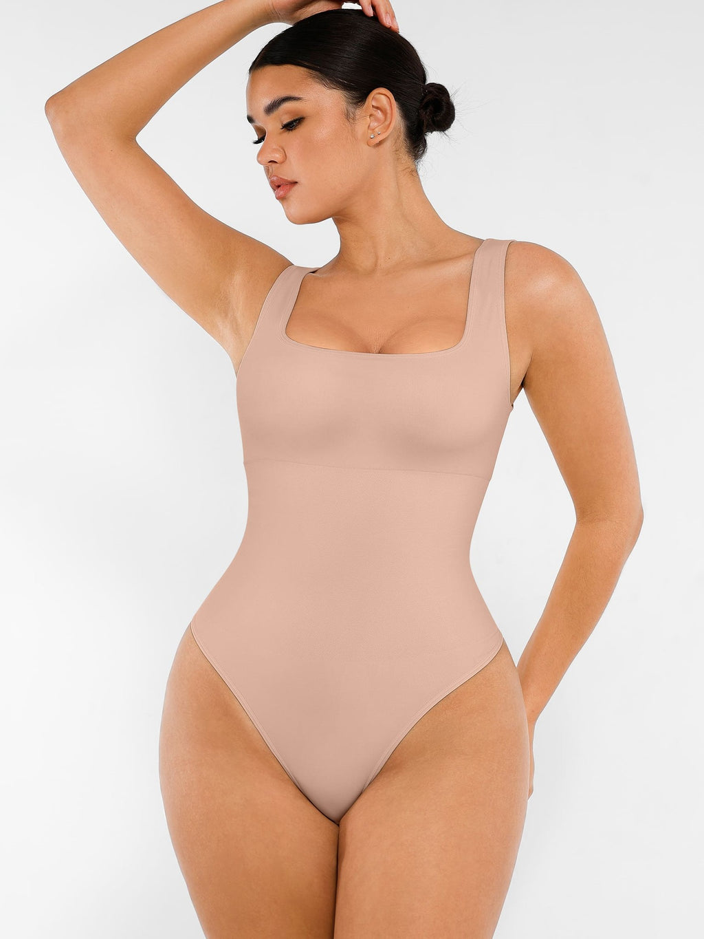 Square Neck Soft Seamless Bodysuit
