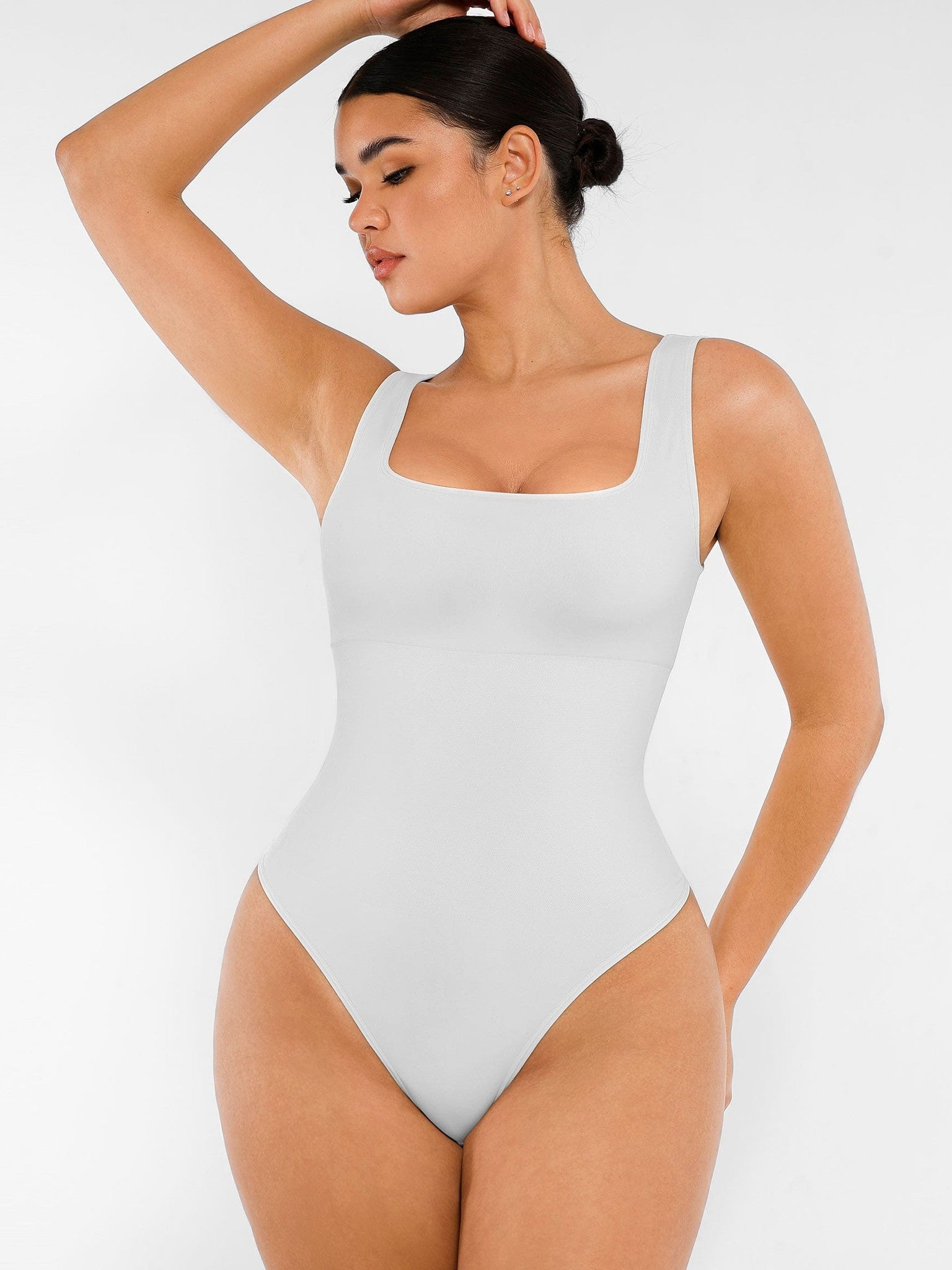 Square Neck Soft Seamless Bodysuit