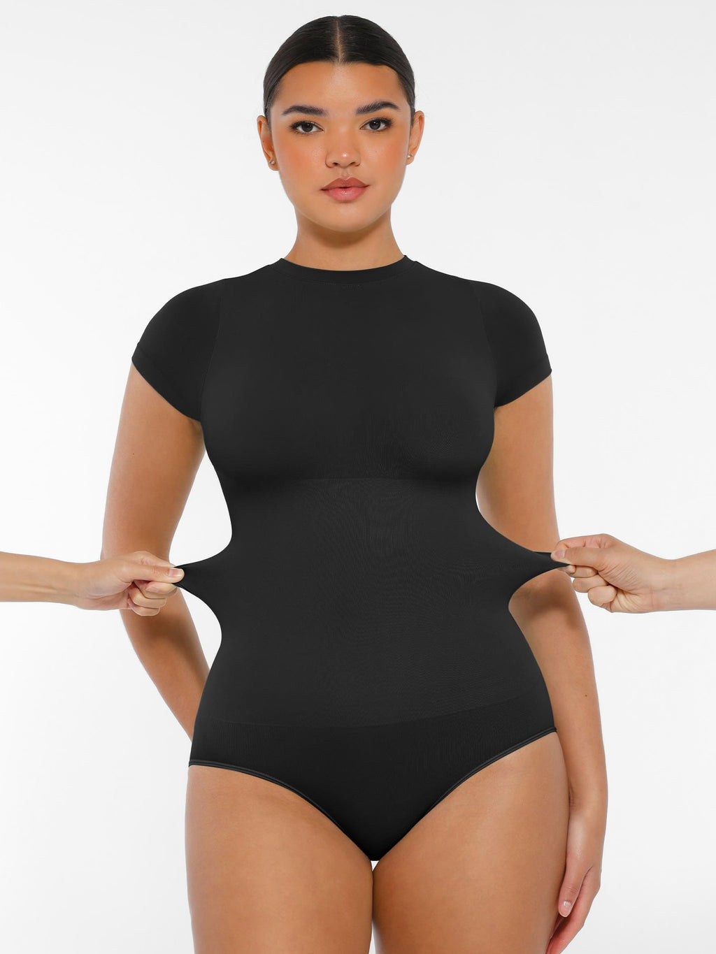 Feelingirl Seamless Ultra-Soft Crew Neck Bodysuit
