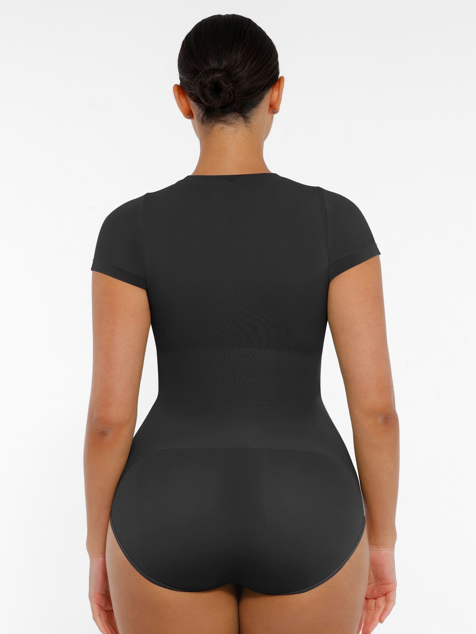 Feelingirl Seamless Ultra-Soft Crew Neck Bodysuit