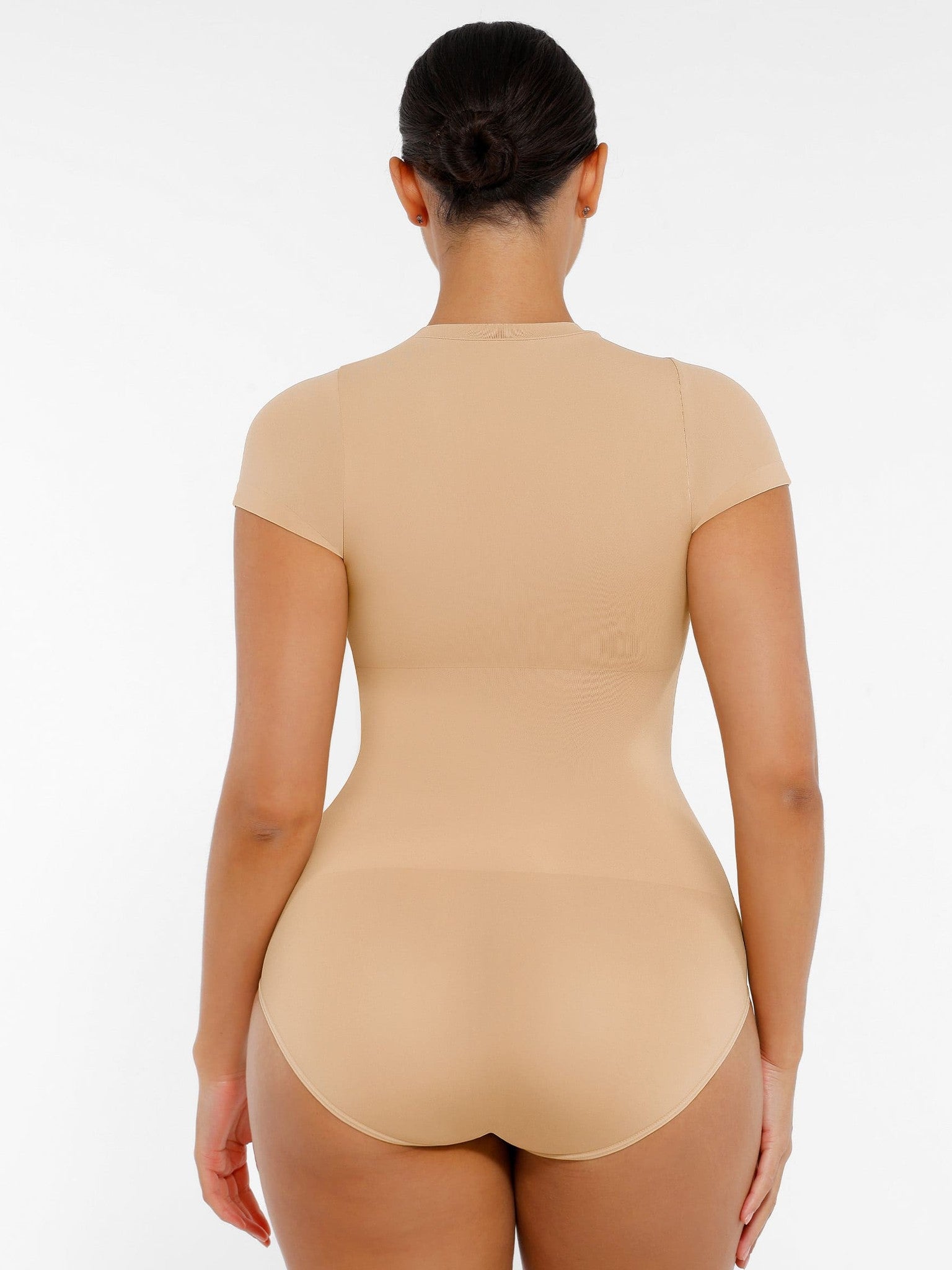 Crew Neck Seamless Soft Everyday Bodysuit